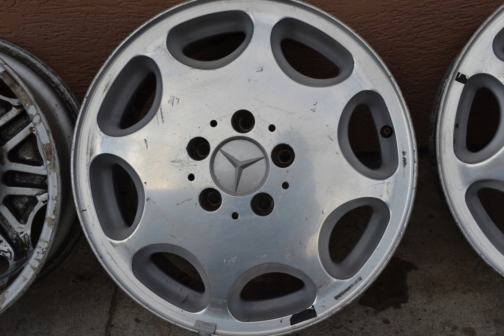 Alu Felge Mercedes-Benz R129 W140 Aluminum rim 16 Zoll 7.5J 5x112