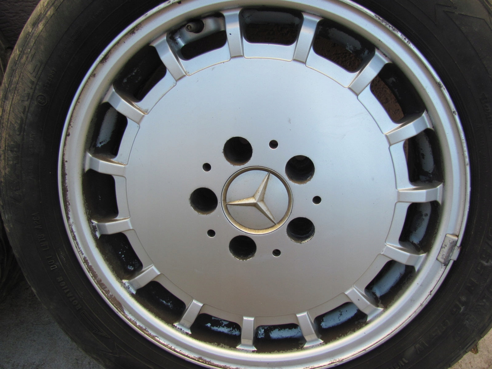 Alu Felge Mercedes-Benz R129 Aluminum rim 16 Zoll 8.0J 5x112