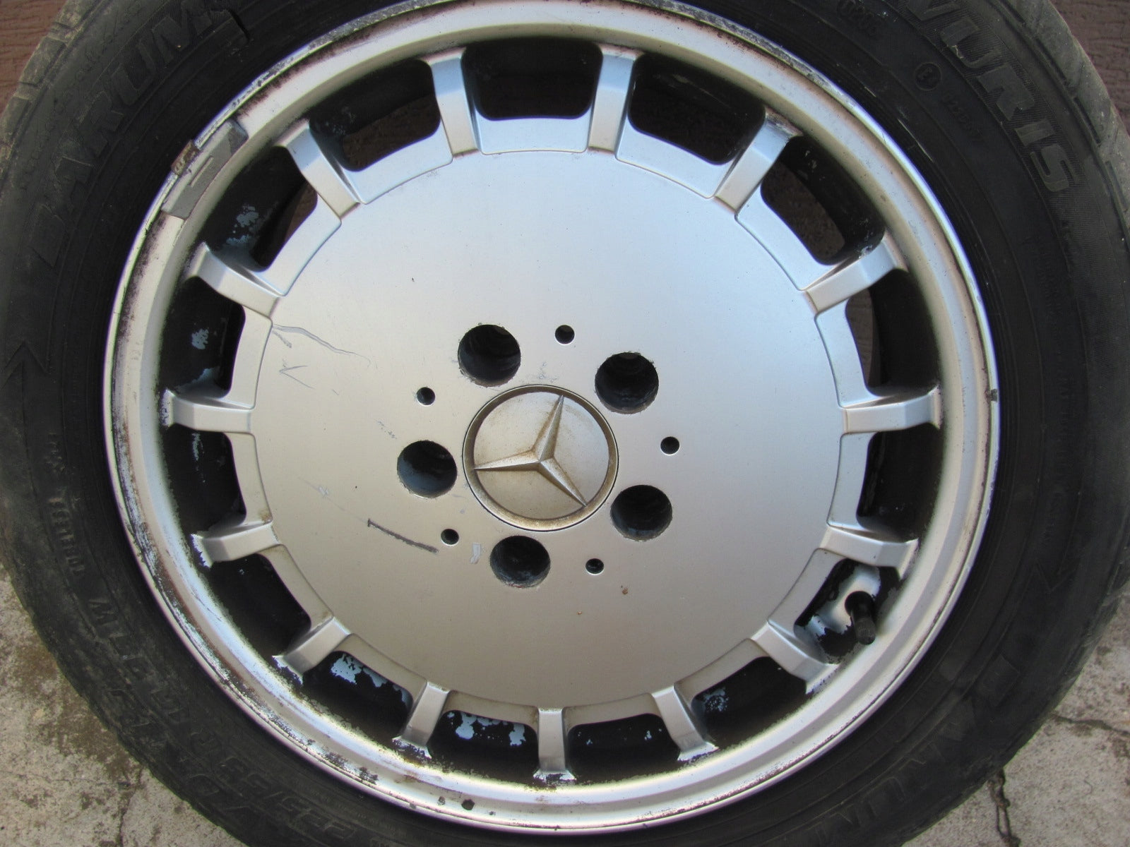 Alu Felge Mercedes-Benz R129 Aluminum rim 16 Zoll 8.0J 5x112