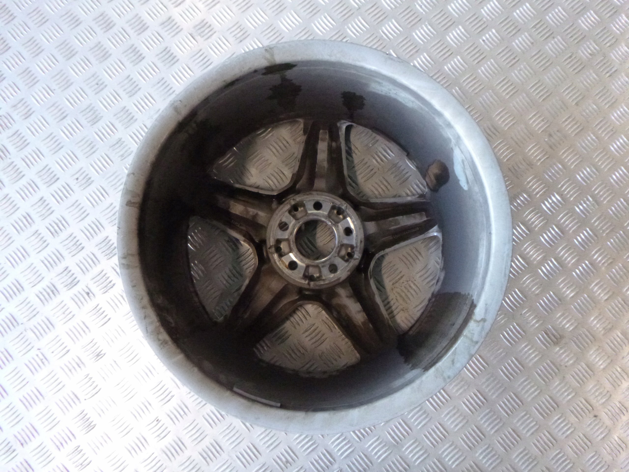 1x Alu Felge Mercedes-Benz W251 Aluminum rim 19 Zoll 8.0J 5x112 43,5ET