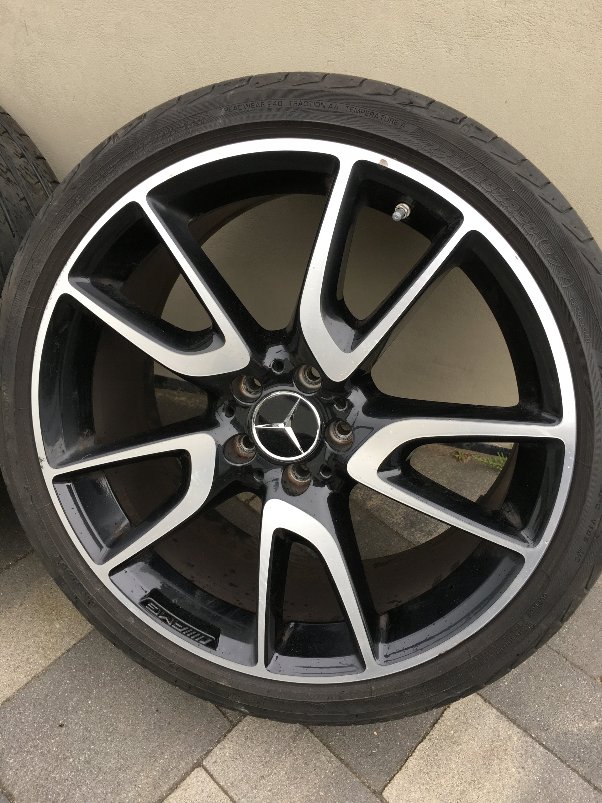 1x Alu Felge Mercedes-Benz W167 Aluminum rim 20 Zoll 5x112