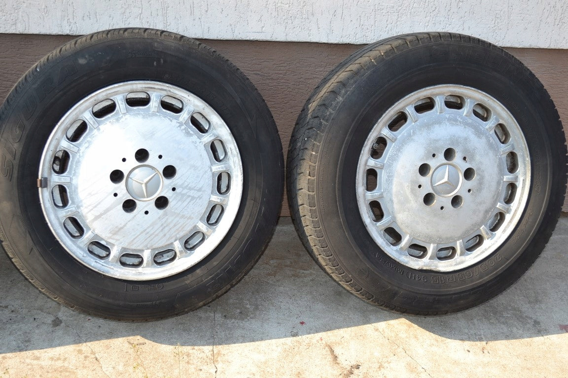 Alu Felge Mercedes-Benz W126 Aluminum rim 15 Zoll 7.0J 5x112