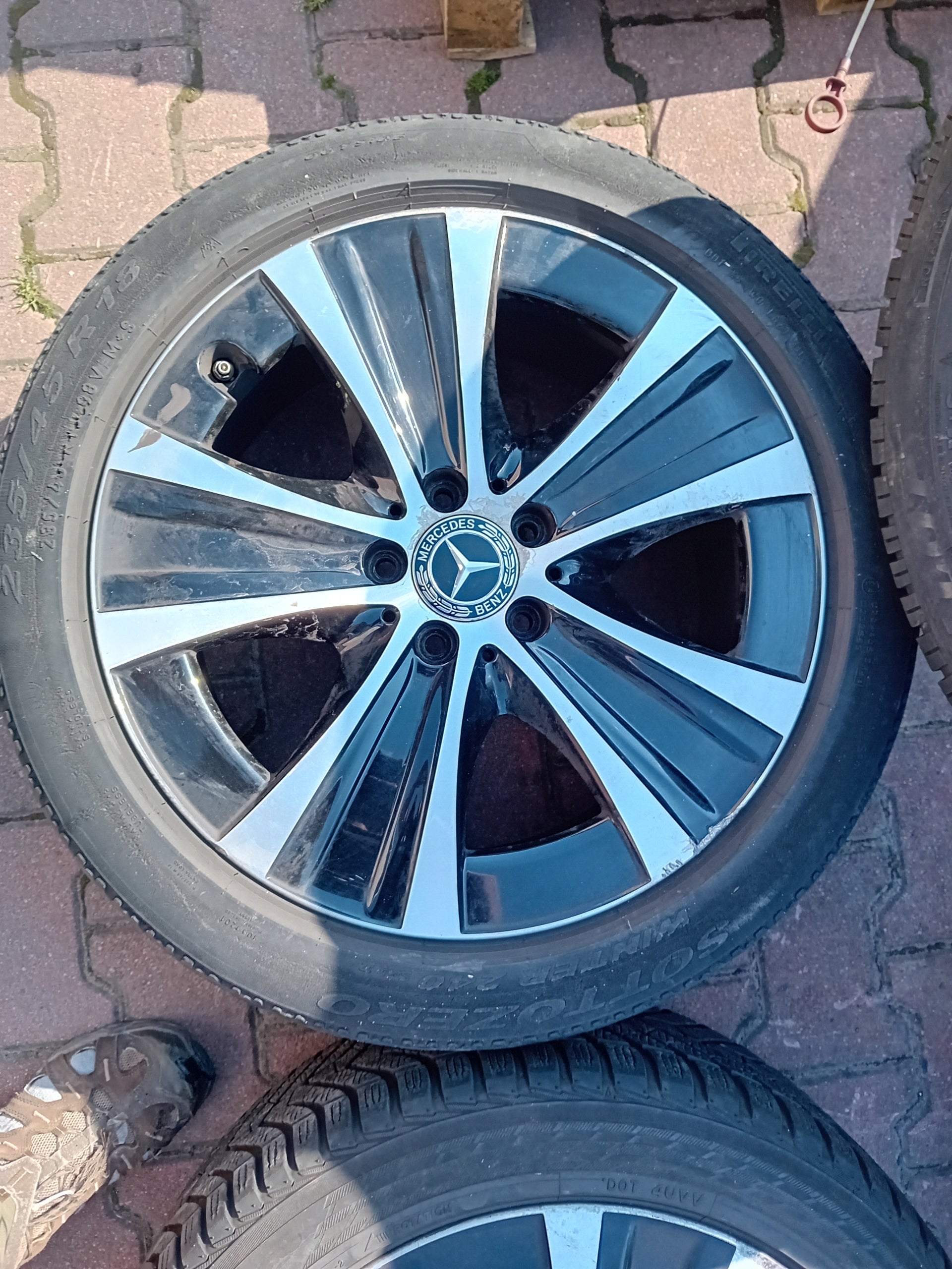 Alu Felge Mercedes-Benz W108 Aluminum rim 18 Zoll 8.0J 5x112 43ET A2134013700