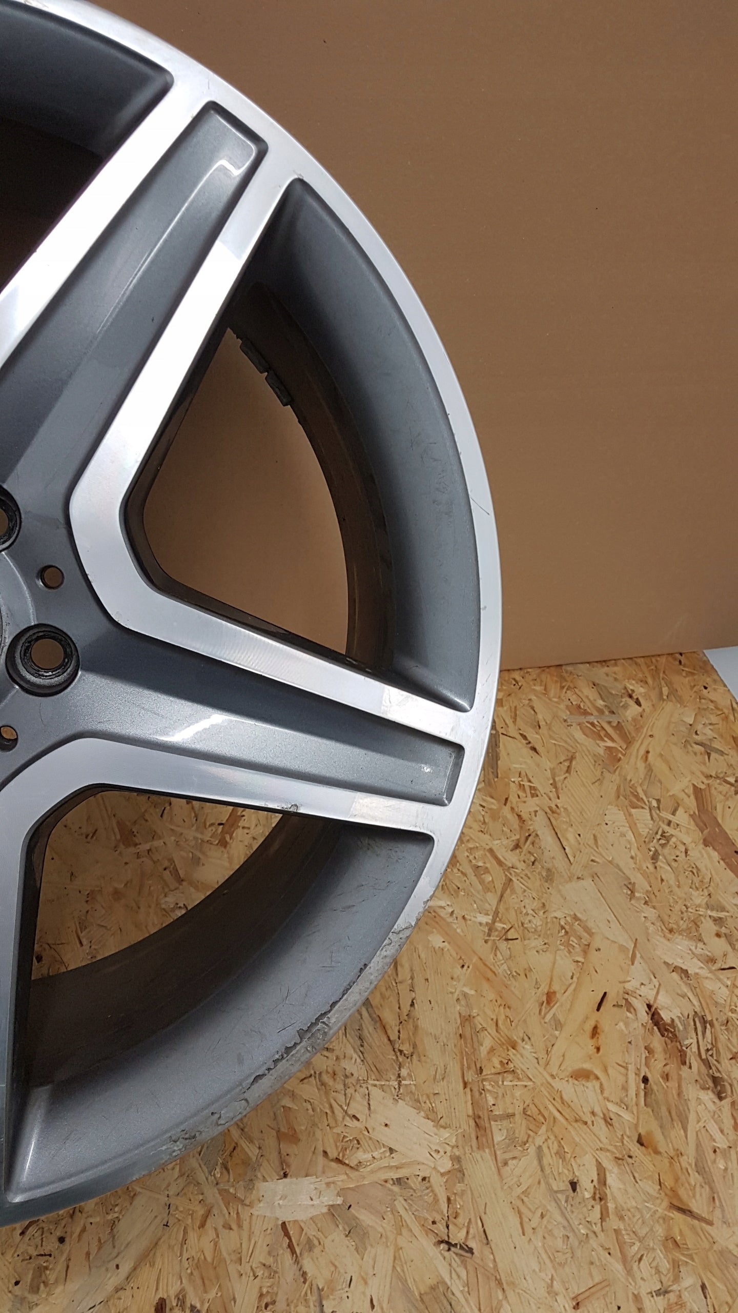 1x Alu Felge Mercedes-Benz W156 Aluminum rim 19 Zoll 8.0J 5x112 43,5ET