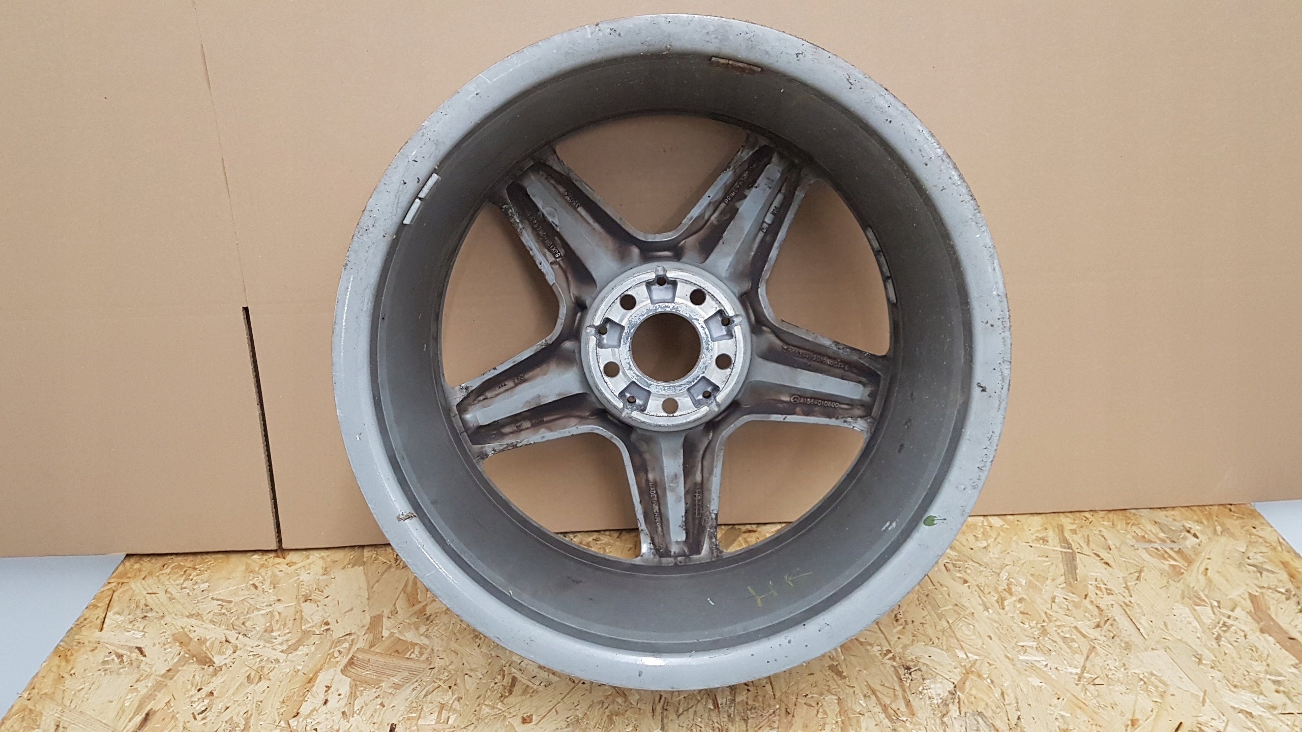 1x Alu Felge Mercedes-Benz W156 Aluminum rim 19 Zoll 8.0J 5x112 43,5ET