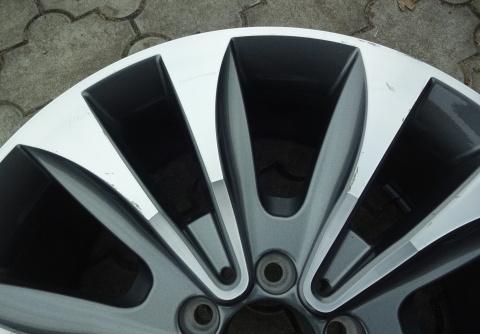 1x Alu Felge Mercedes-Benz W166 Aluminum rim 20 Zoll 8.5J 5x112 62ET