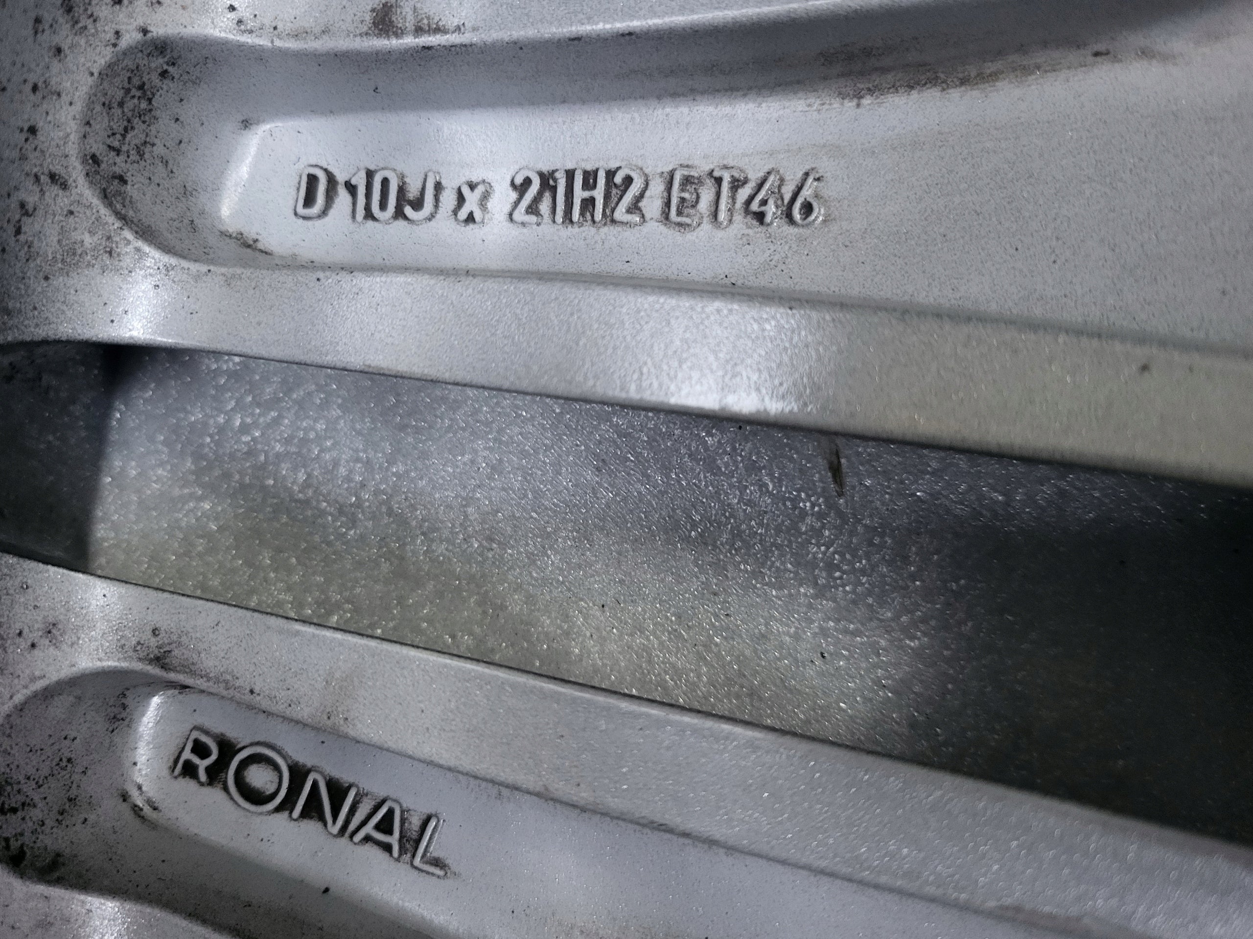 1x Alu Felge Mercedes-Benz W166 21 Zoll 10.0J 5x112 46ET A1664012502