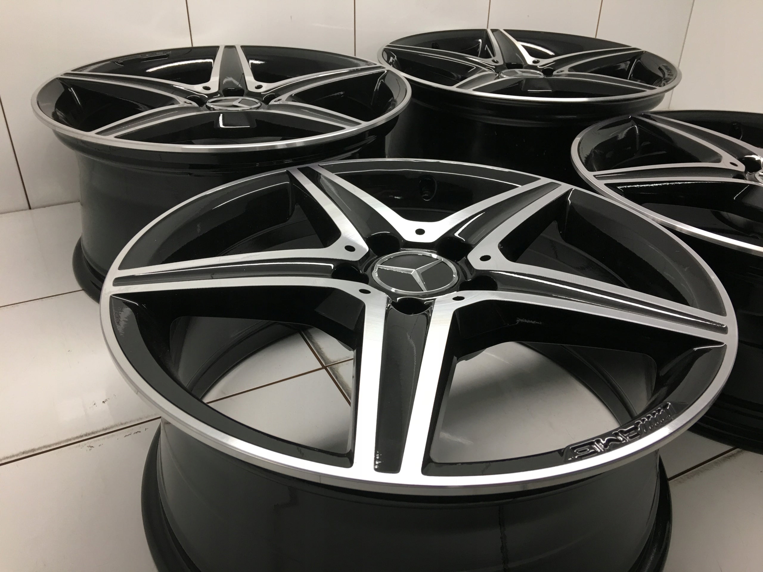 Alu Felge Mercedes-Benz 205 Aluminum rim 18 Zoll 7.5J 5x112