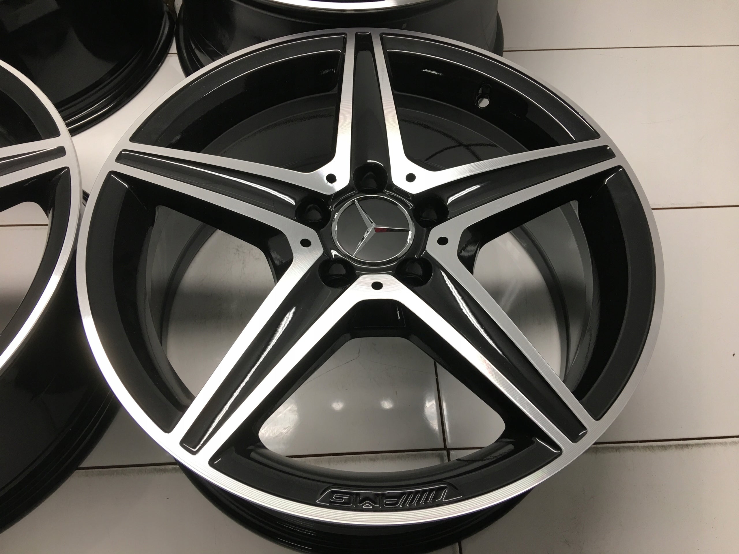 Alu Felge Mercedes-Benz 205 Aluminum rim 18 Zoll 7.5J 5x112