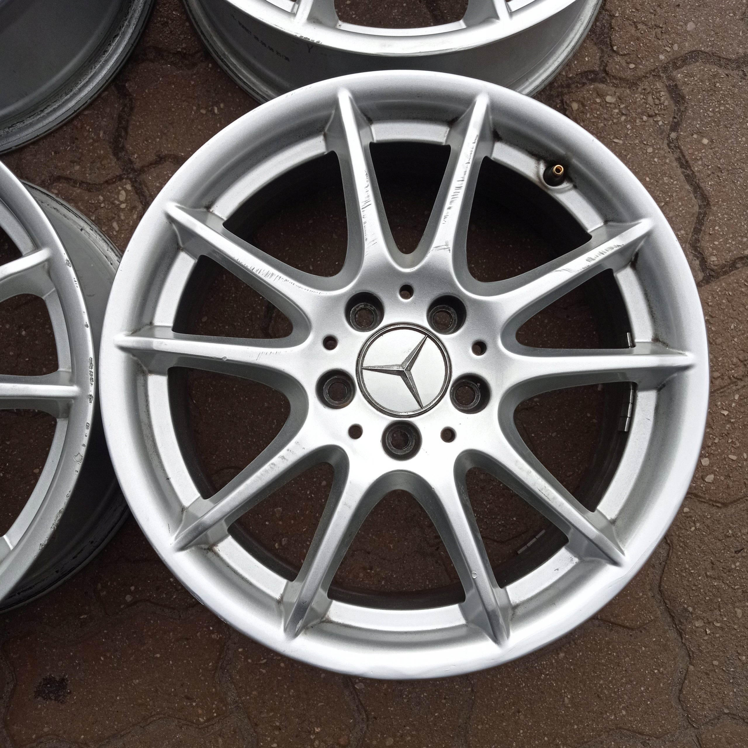 Alu Felge Mercedes-Benz W169 Aluminum rim 17 Zoll 7.0J 5x112 48ET