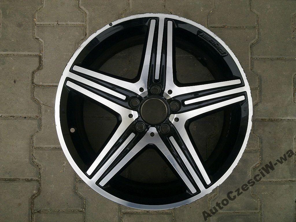 1x Alu Felge Mercedes-Benz W176 Aluminum rim 18 Zoll 8.0J 48ET