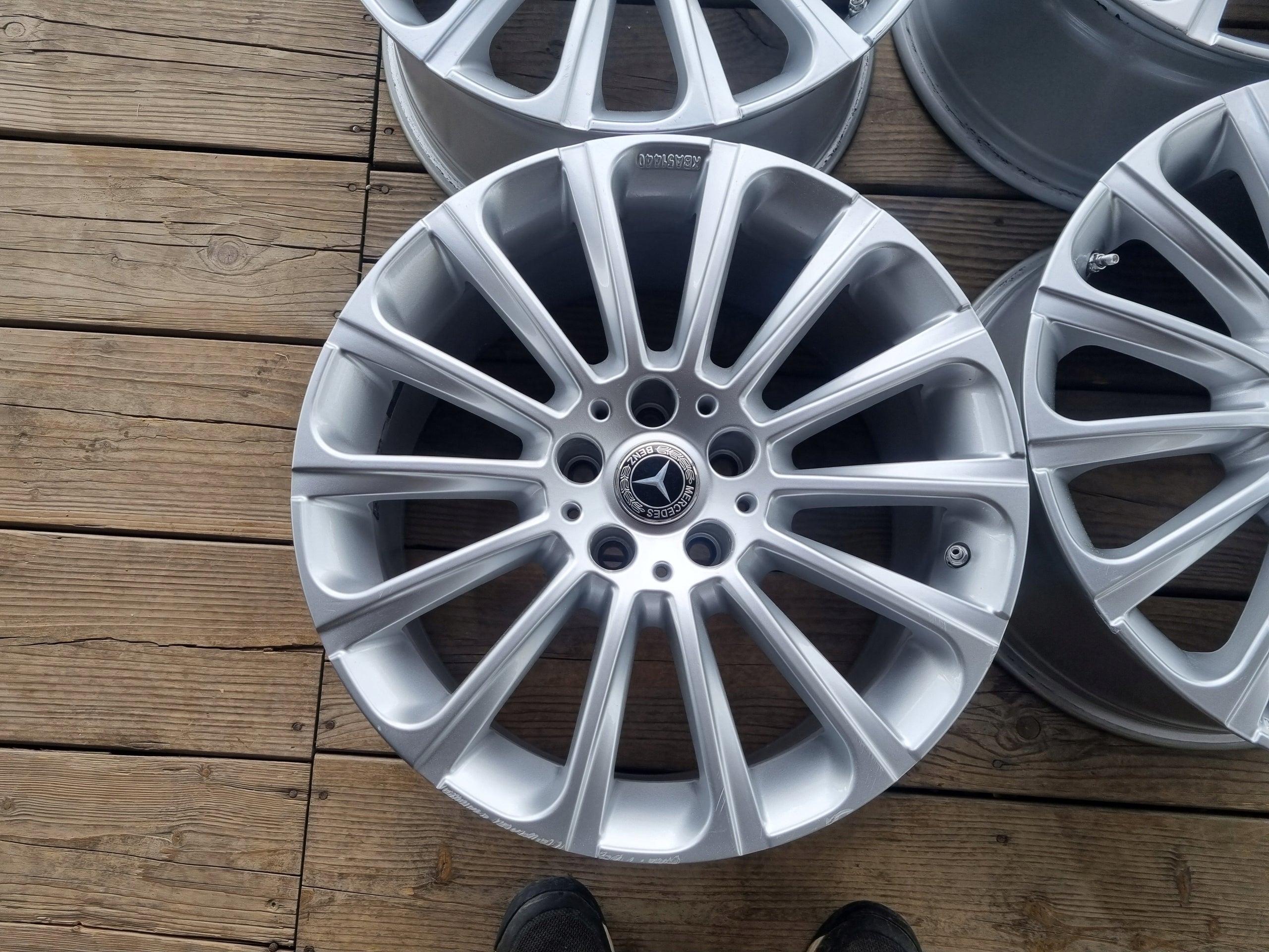 Alu Felge Mercedes-Benz W420 Aluminum rim 18 Zoll 9.0J 5x112 35ET