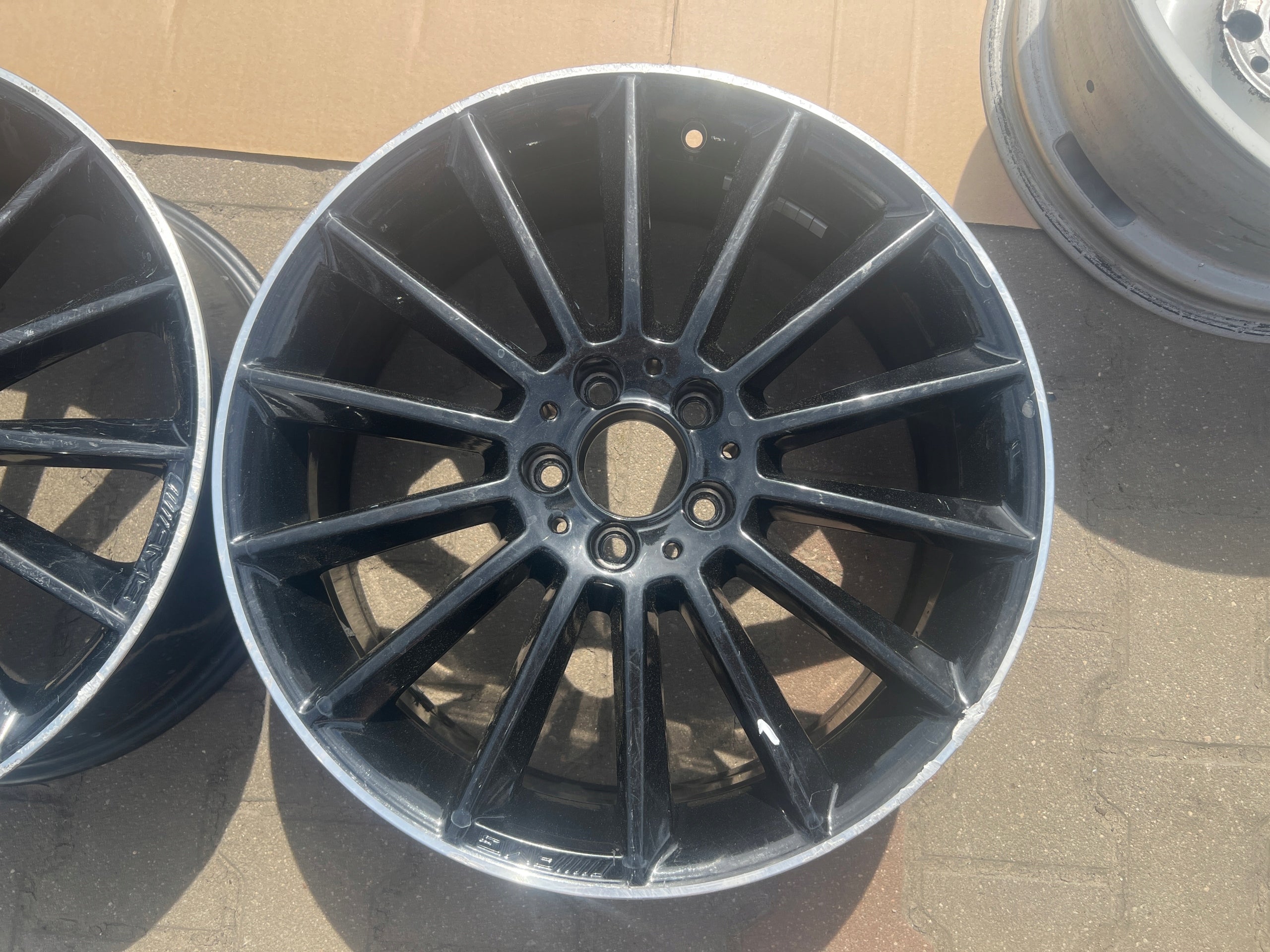 1x Alu Felge Mercedes-Benz W177 Aluminum rim 19 Zoll 7.5J 5x112 49ET A1774011600