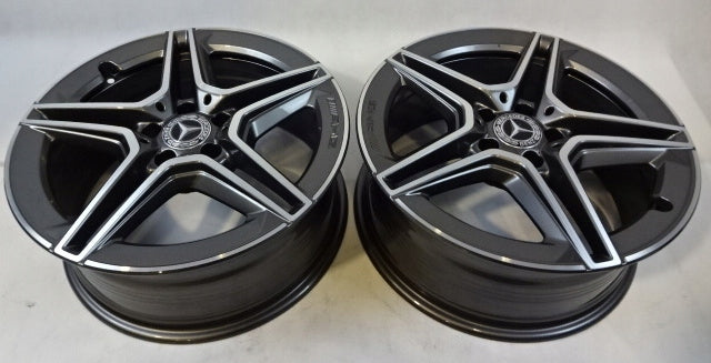 1x Alu Felge Mercedes-Benz W177 Aluminum rim 18 Zoll 7.5J 5x112 33ET