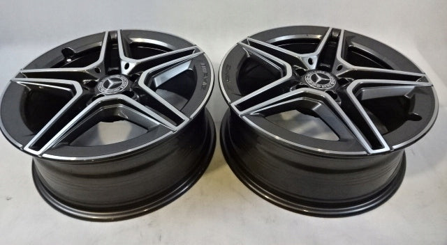 1x Alu Felge Mercedes-Benz W177 Aluminum rim 18 Zoll 7.5J 5x112 33ET