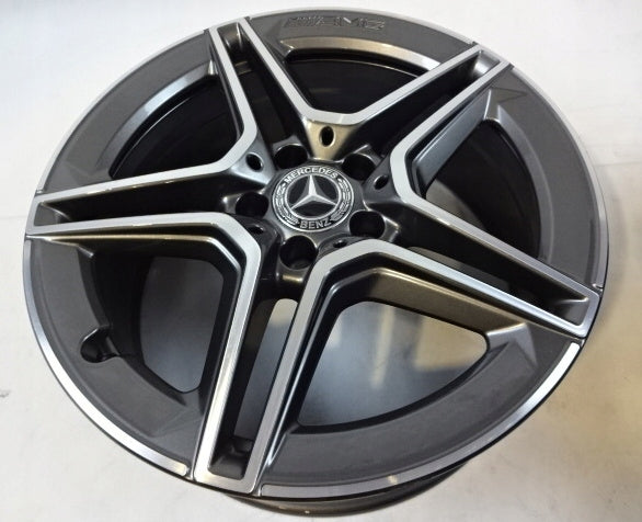 1x Alu Felge Mercedes-Benz W177 Aluminum rim 18 Zoll 7.5J 5x112 33ET