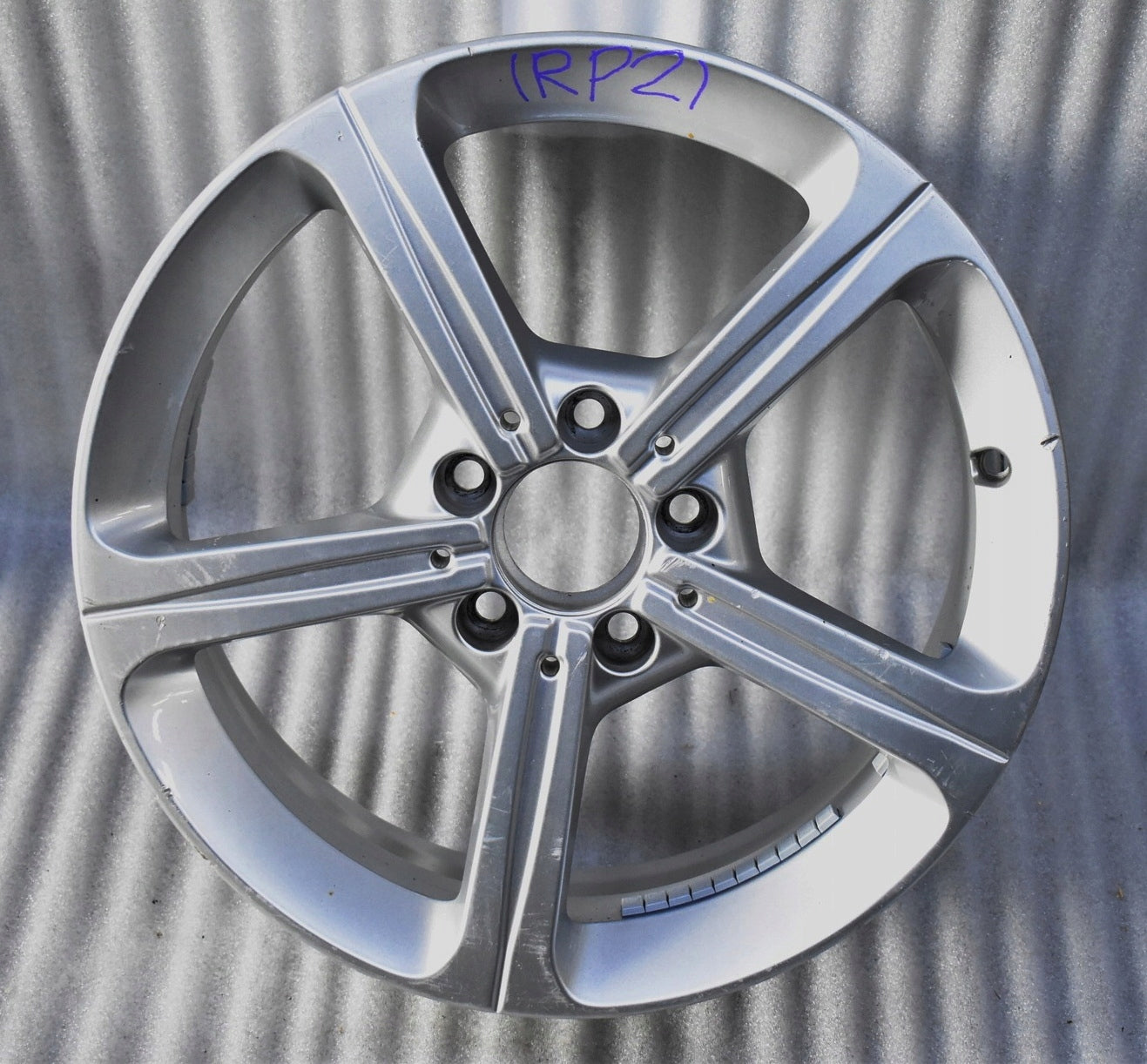 1x Alu Felge Mercedes-Benz W177 Aluminum rim 17 Zoll 6.5J 5x112 44ET A1774011200