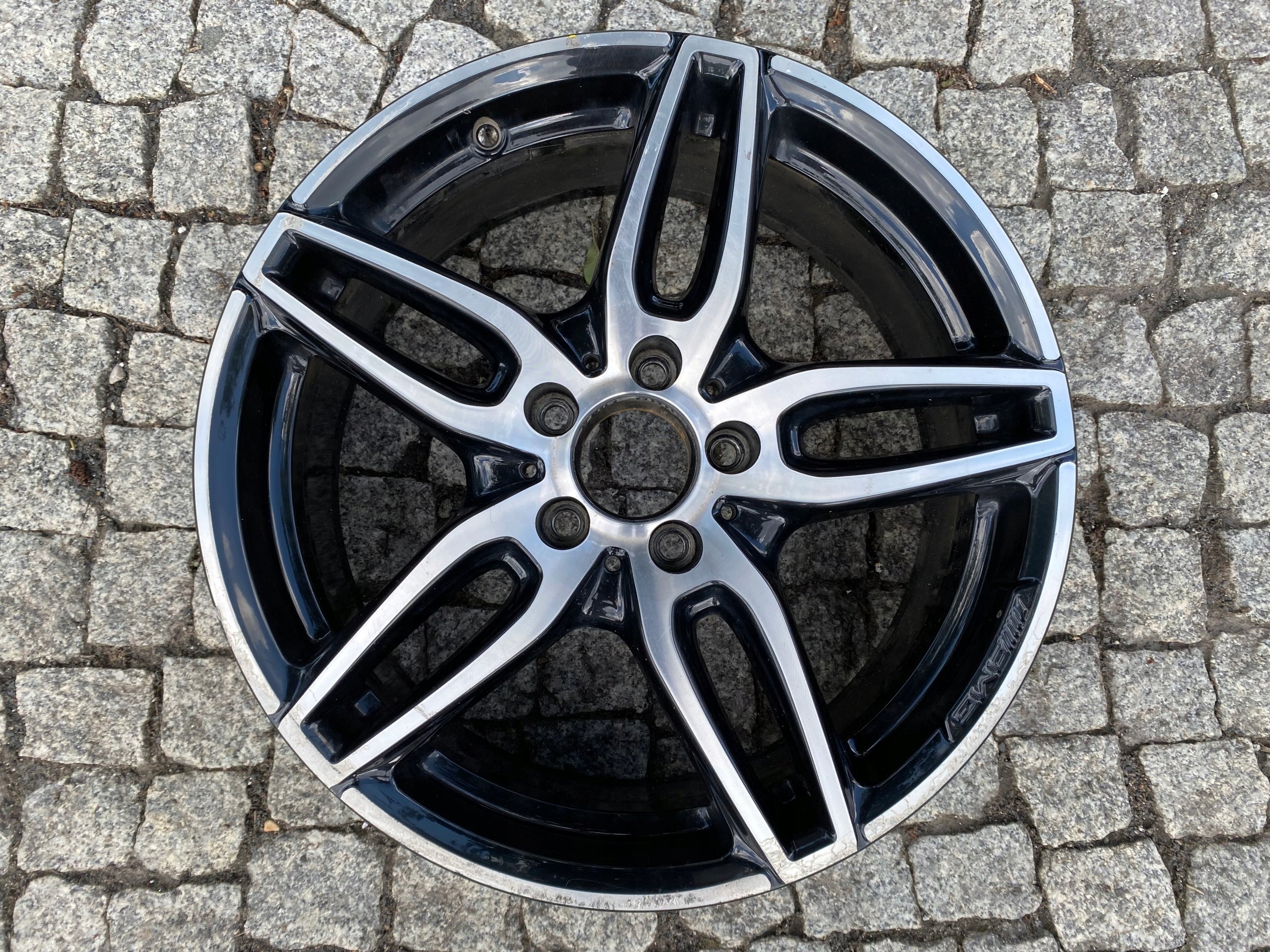 1x Alu Felge Mercedes-Benz W223 Aluminum rim 18 Zoll 7.5J 5x112 52ET A1764010700