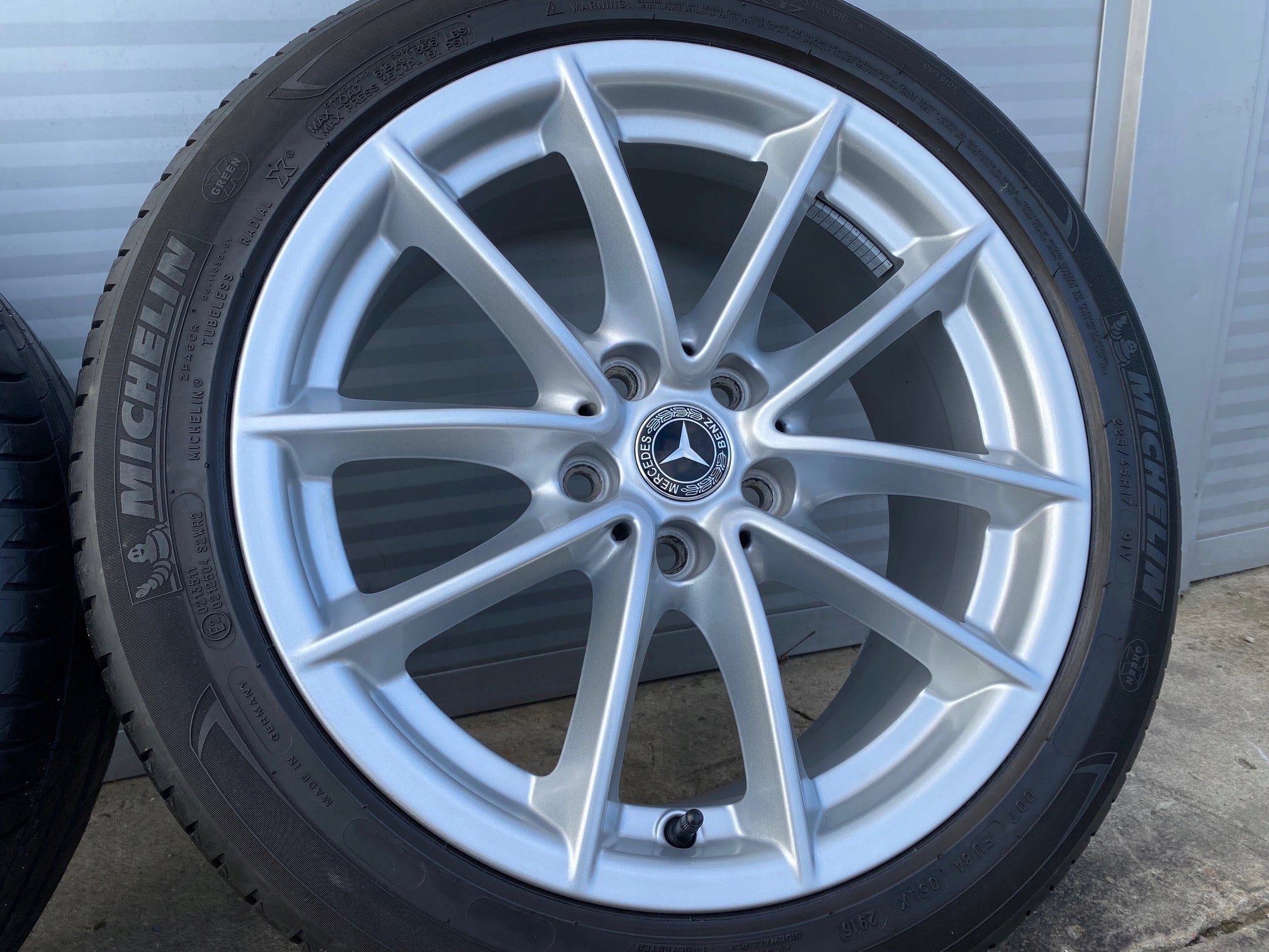 Alu Felge Mercedes-Benz W204 W212 W203 W211 17 Zoll 7.5J 5x112 27ET