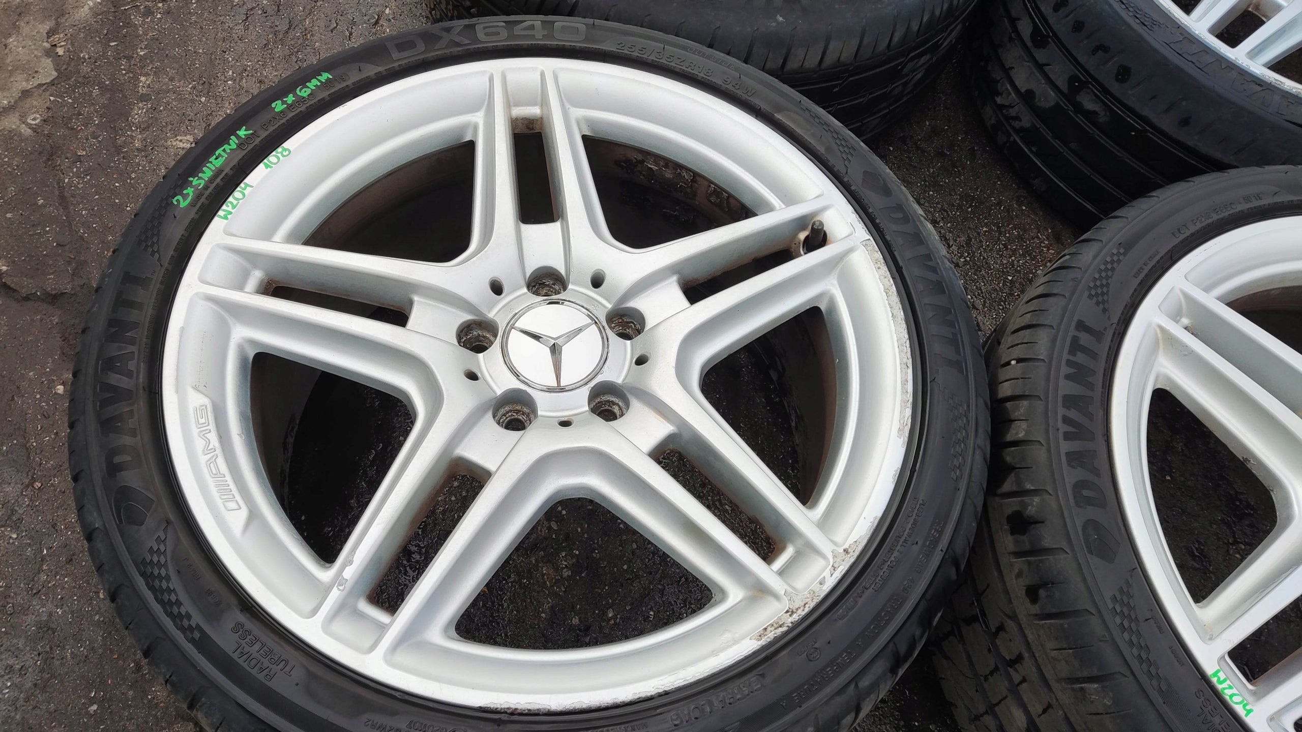 Alu Felge Mercedes-Benz W204 W212 W207 Aluminum rim 18 Zoll 7.0J 5x112