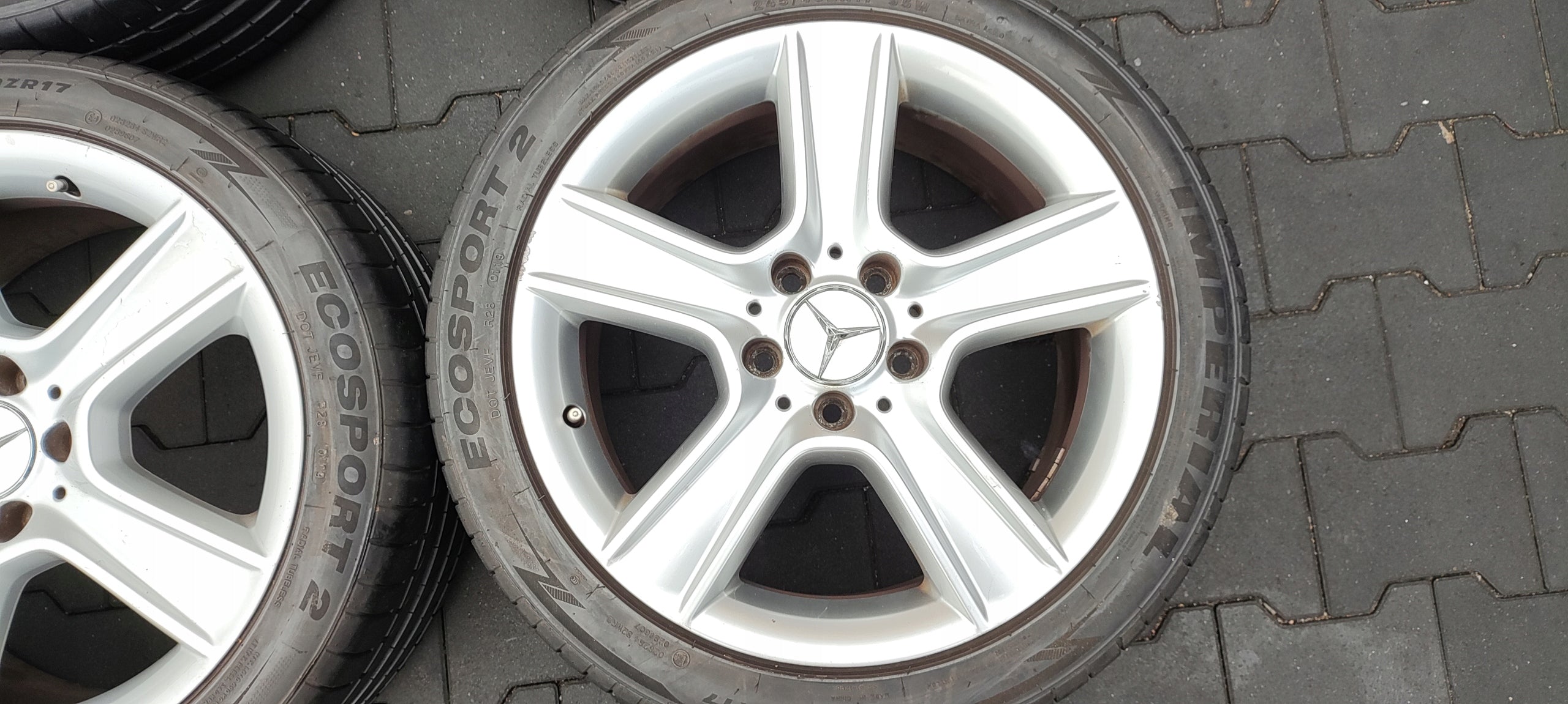 Alu Felge Mercedes-Benz W204 W207 Aluminum rim 17 Zoll 7.5J 5x112 47ET