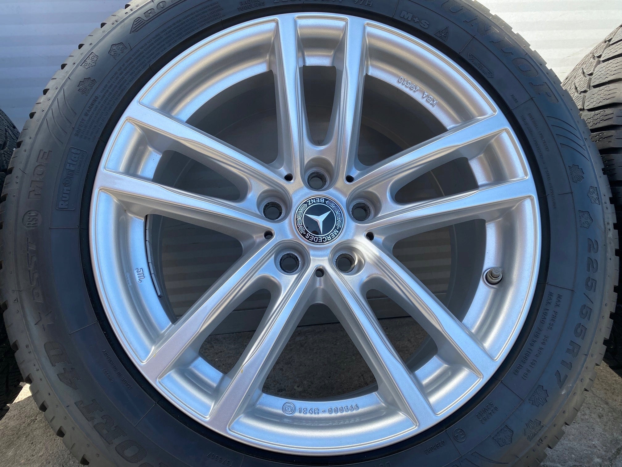 Alu Felge Mercedes-Benz W204 W212 W213 Aluminum rim 17 Zoll 7.5J 5x112 27ET