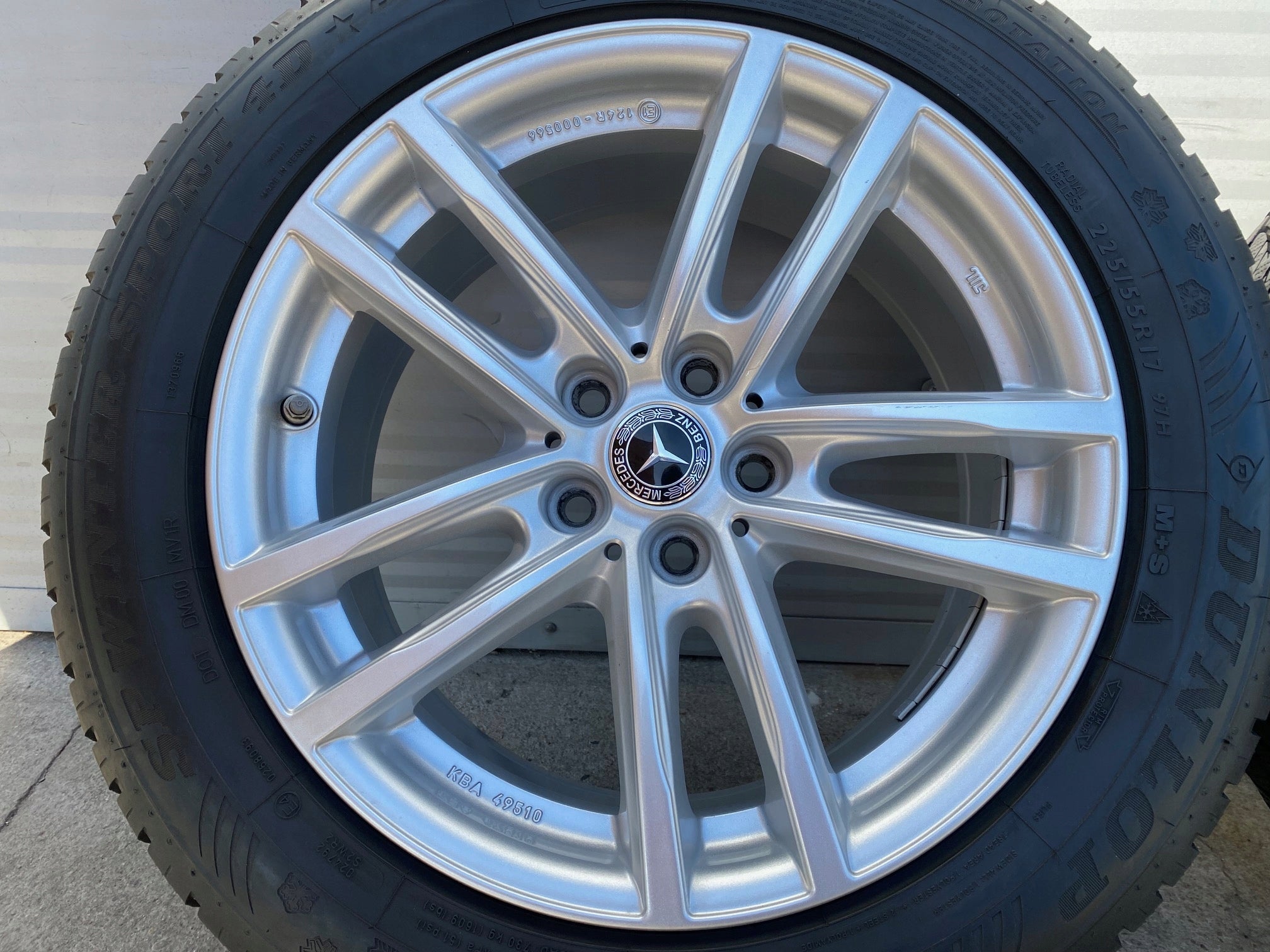 Alu Felge Mercedes-Benz W204 W212 W213 Aluminum rim 17 Zoll 7.5J 5x112 27ET