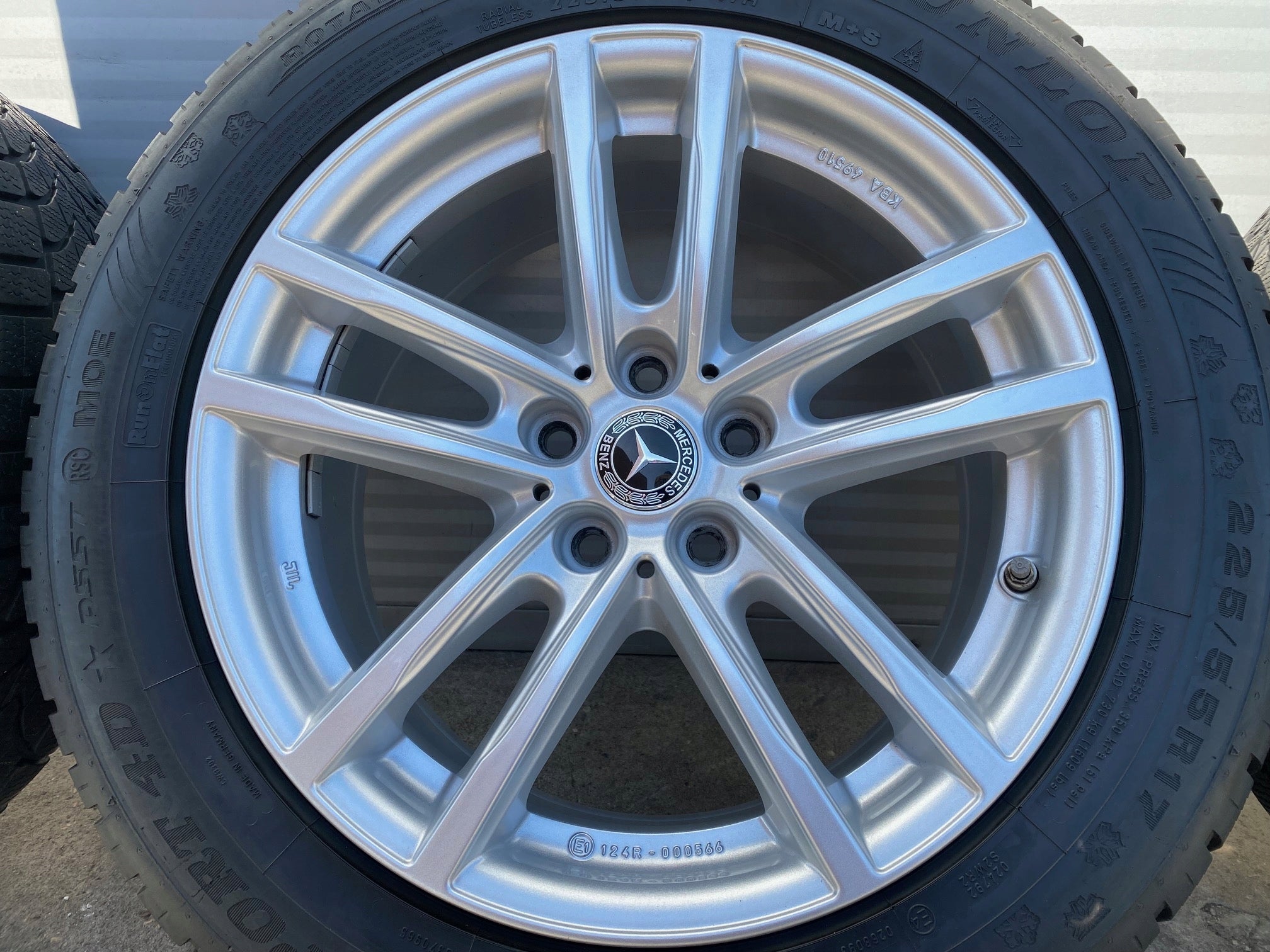 Alu Felge Mercedes-Benz W204 W212 W213 Aluminum rim 17 Zoll 7.5J 5x112 27ET