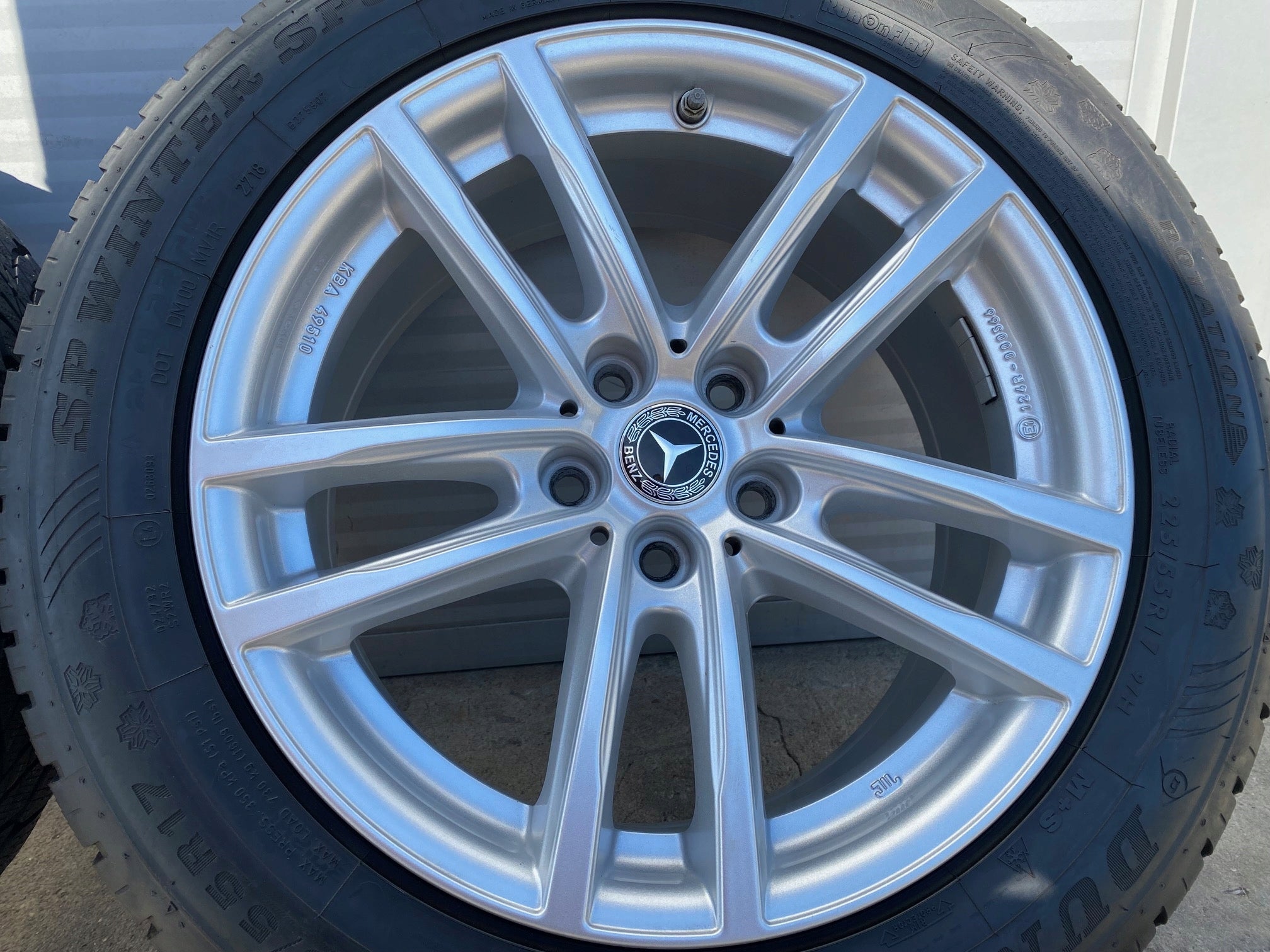 Alu Felge Mercedes-Benz W204 W212 W213 Aluminum rim 17 Zoll 7.5J 5x112 27ET