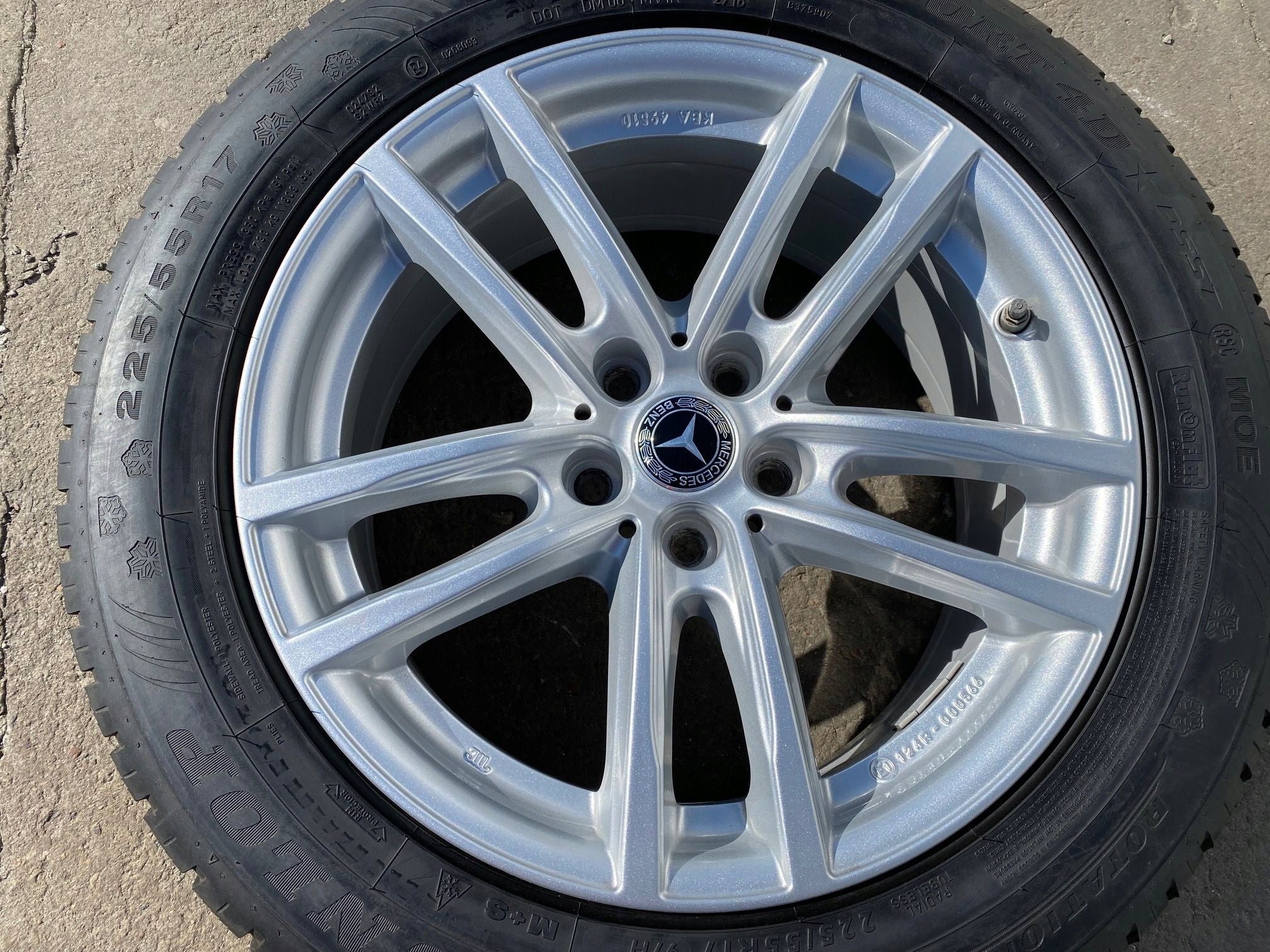 Alu Felge Mercedes-Benz W204 W212 W213 Aluminum rim 17 Zoll 7.5J 5x112 27ET