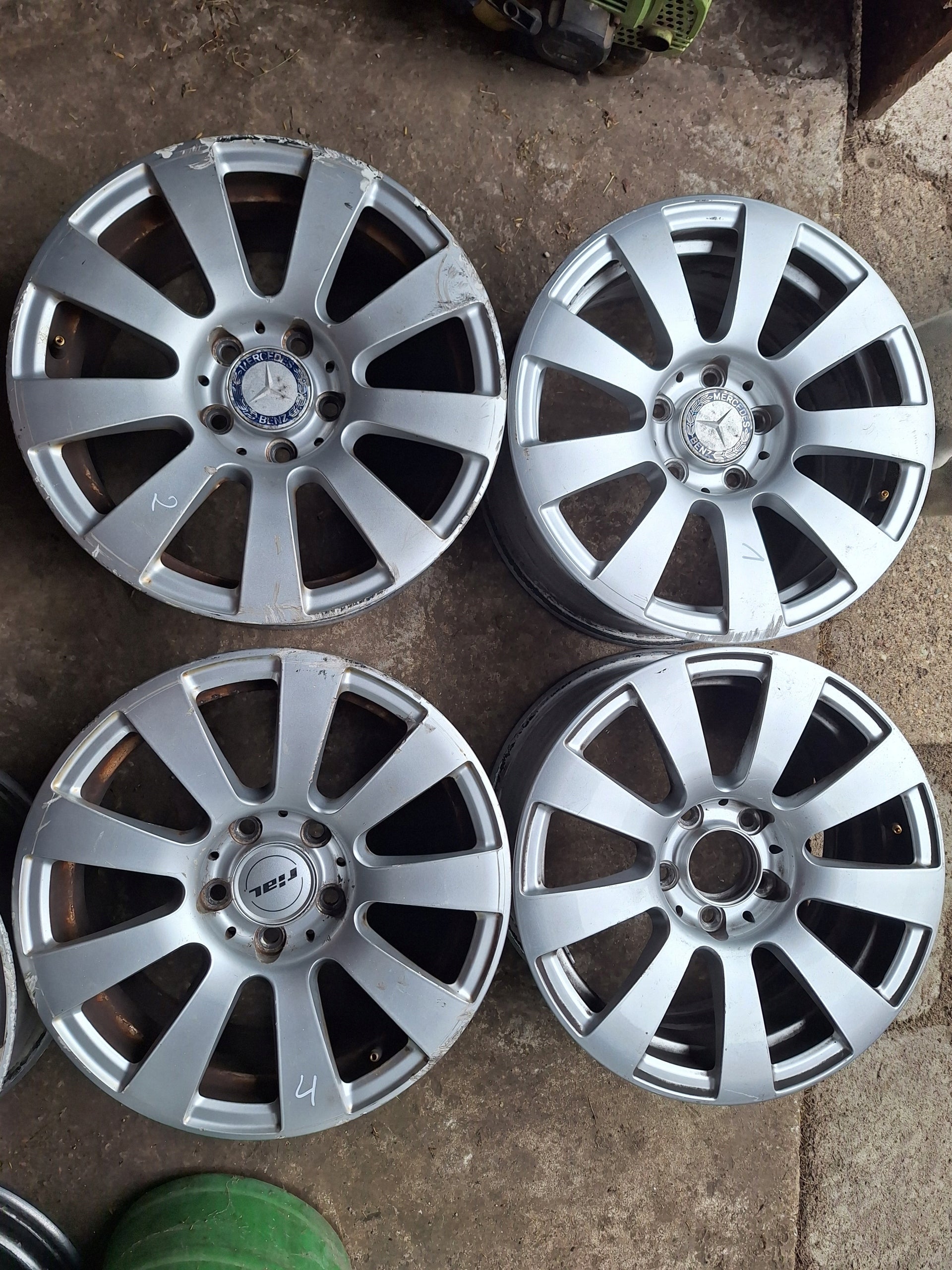 Alu Felge Mercedes-Benz W204 W212 16 Zoll 7.0J 5x112 38ET A2124010002