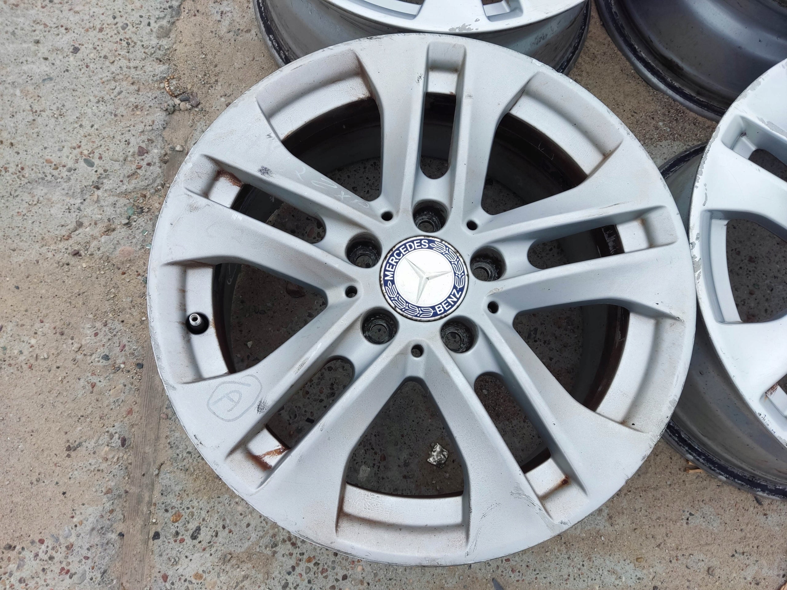 Alu Felge Mercedes-Benz W204 Aluminum rim 16 Zoll 7.0J 5x112 43ET A2044017202