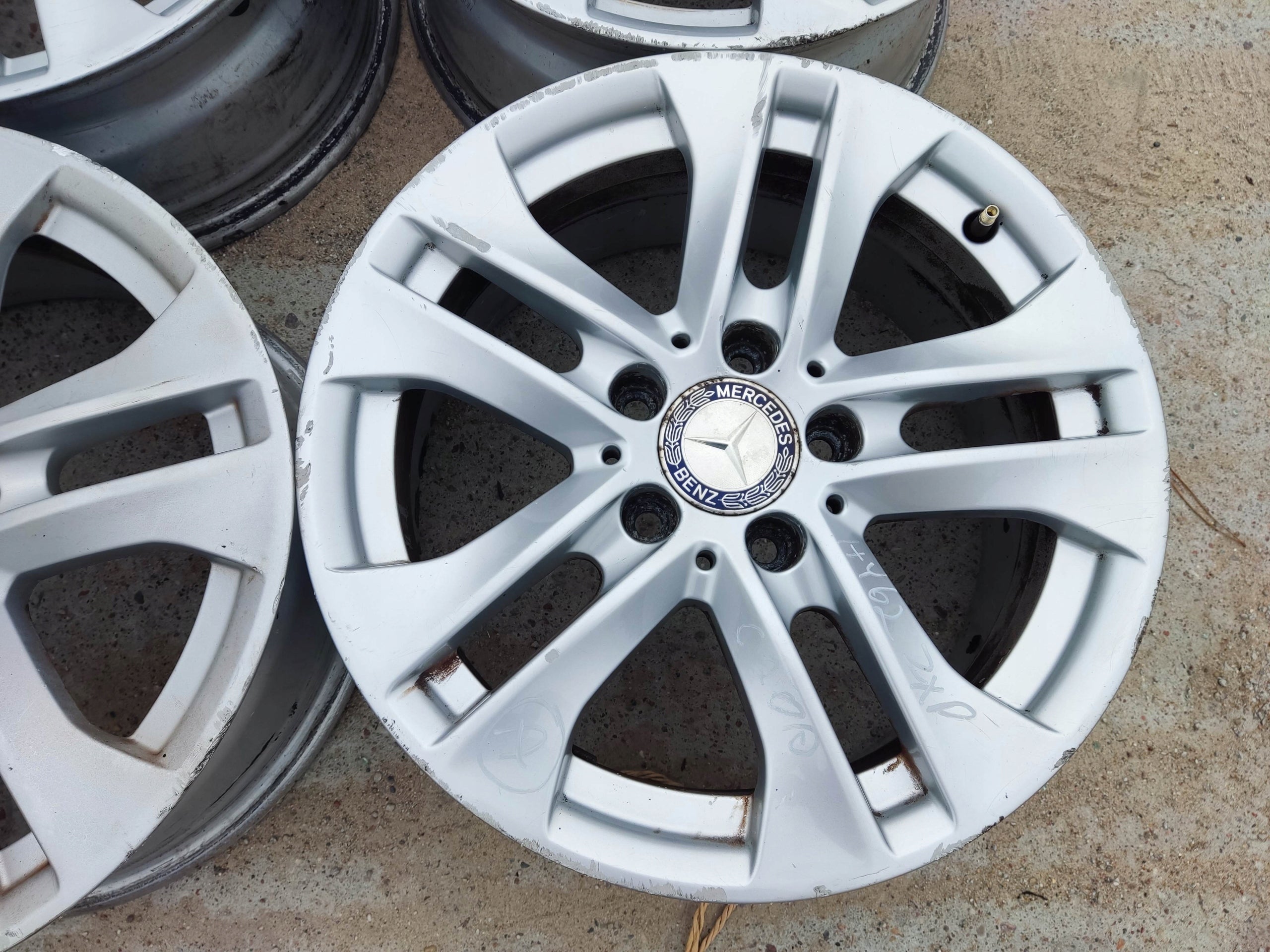 Alu Felge Mercedes-Benz W204 Aluminum rim 16 Zoll 7.0J 5x112 43ET A2044017202