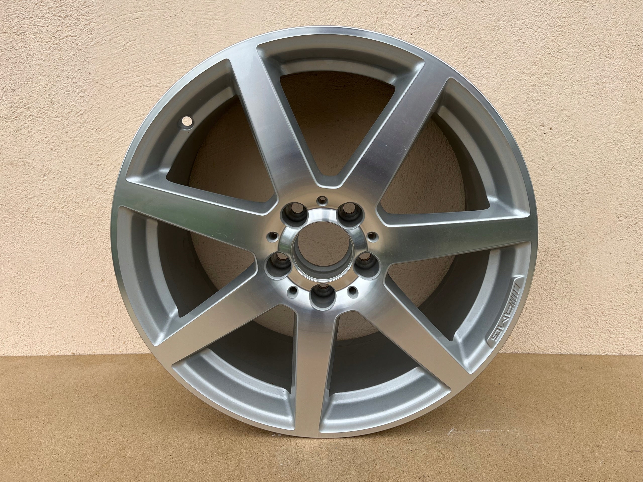 1x aluminum rim Mercedes-Benz W204 Aluminum rim 18 inch 8.5J 5x112 54ET 