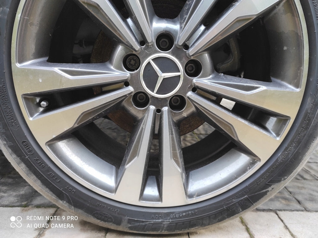 1x Alu Felge Mercedes-Benz 205 W212 W205 W447 W213 18 Zoll 7.5J 5x112