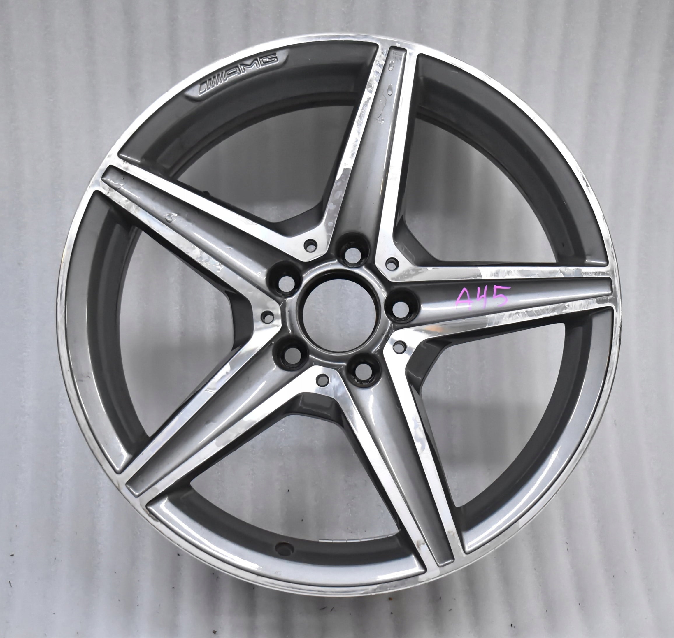 1x Alu Felge Mercedes-Benz 205 W205 110 18 Zoll 7.5J 5x112 44ET A2054011100