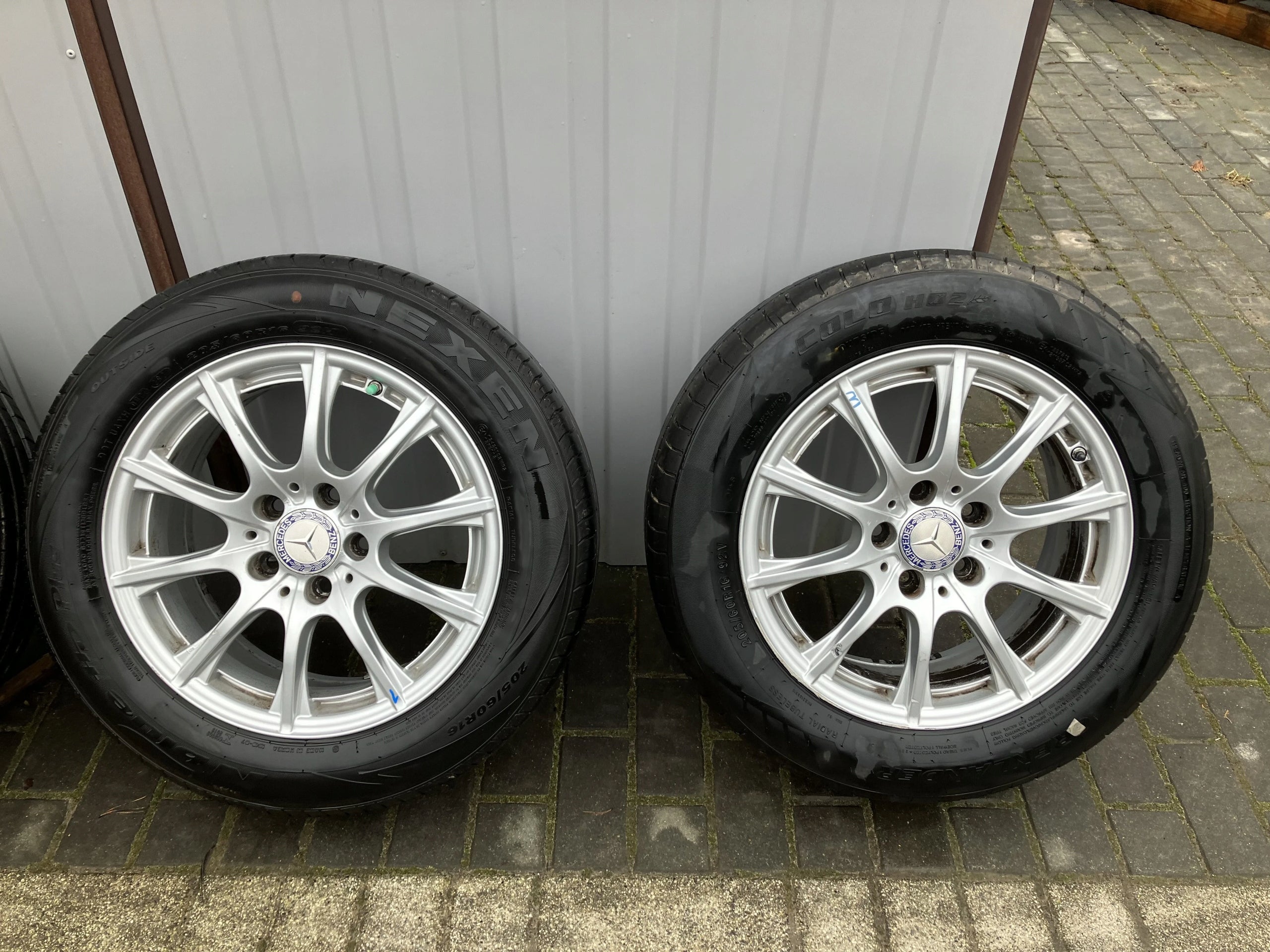 1x Alu Felge Mercedes-Benz 205 W205 Aluminum rim 16 Zoll 6.5J 5x112