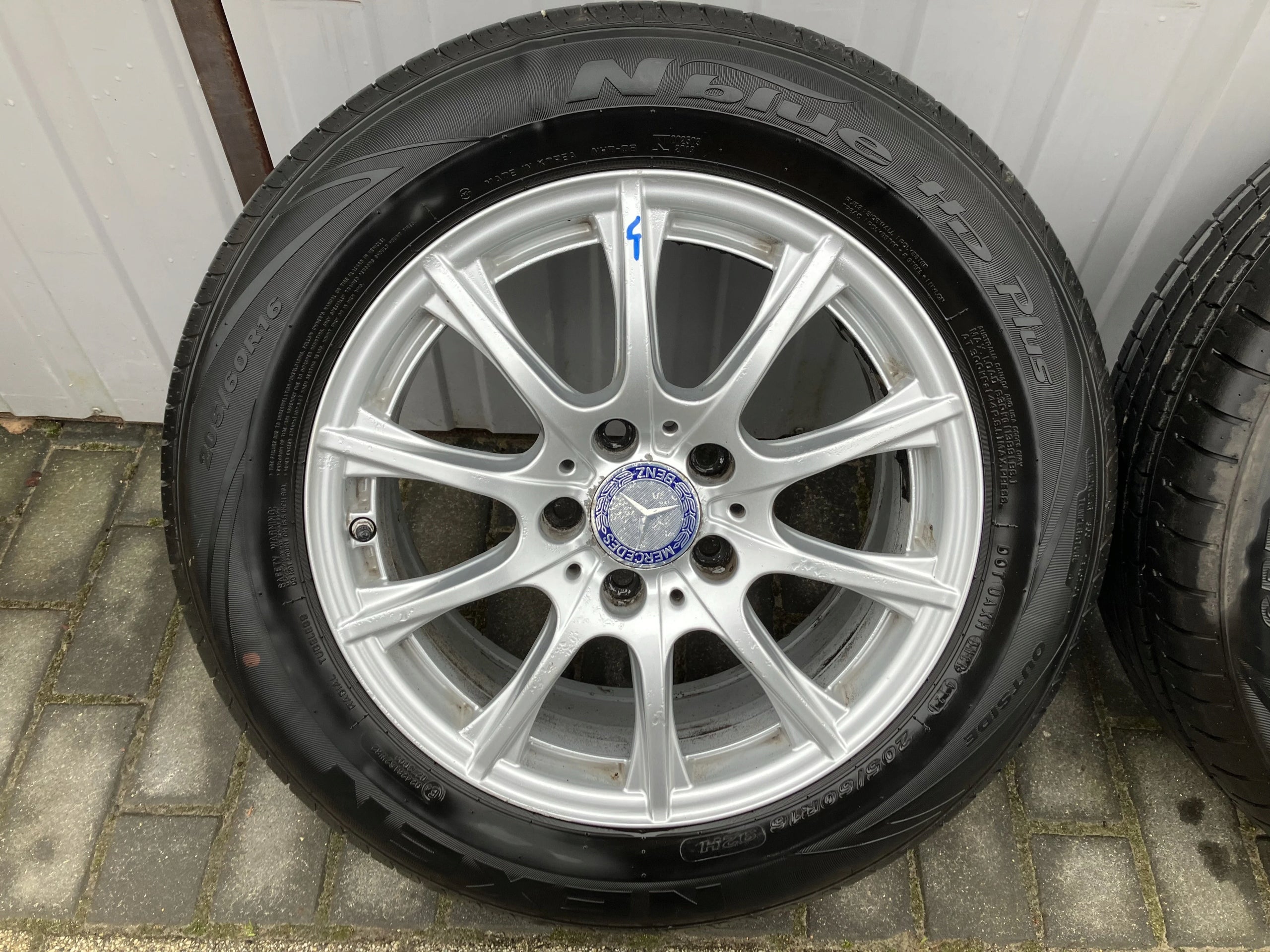 1x Alu Felge Mercedes-Benz 205 W205 Aluminum rim 16 Zoll 6.5J 5x112