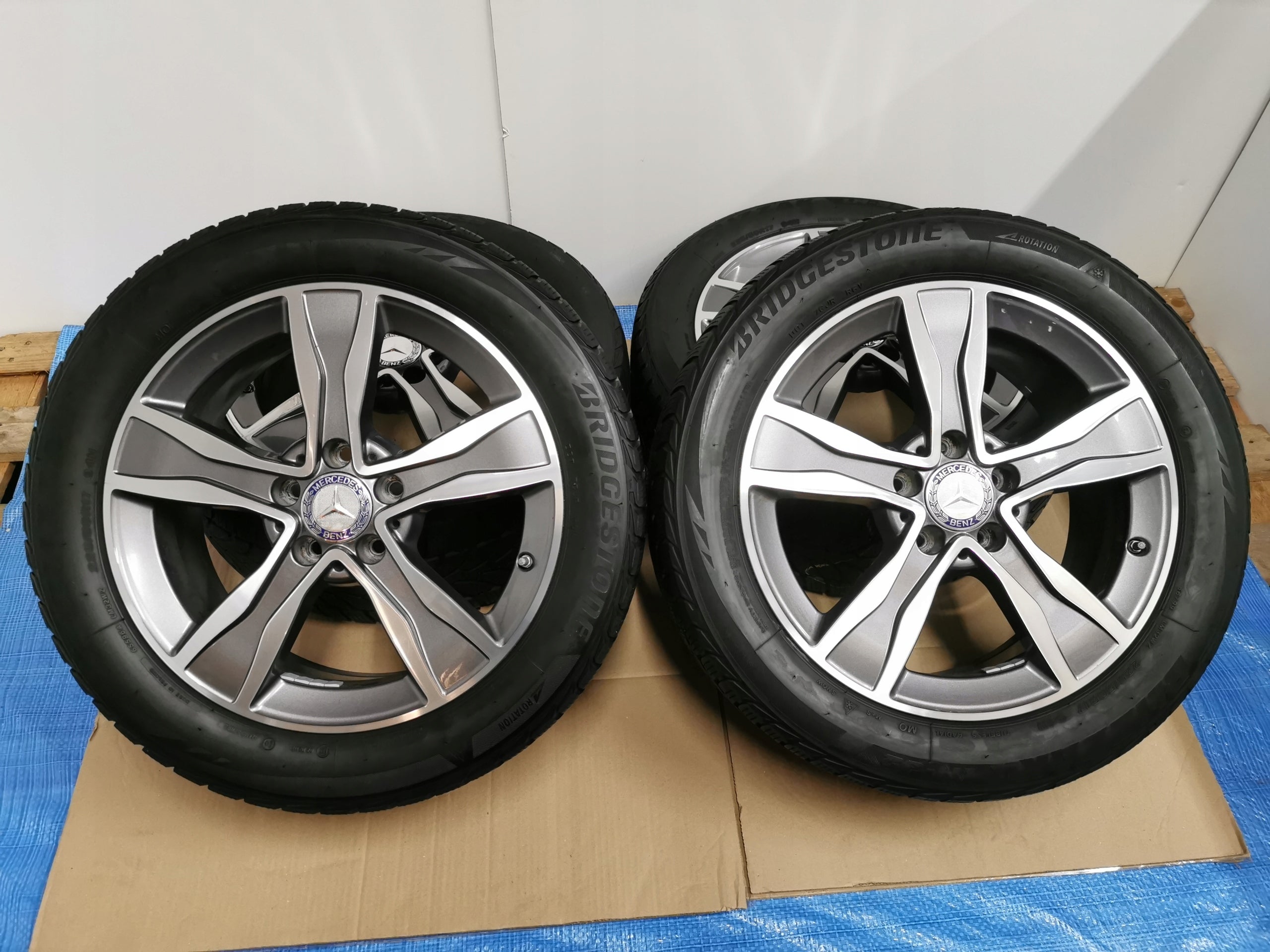 Alu Felge Mercedes-Benz 205 W205 Aluminum rim 17 Zoll 7.0J 5x112 48,5ET