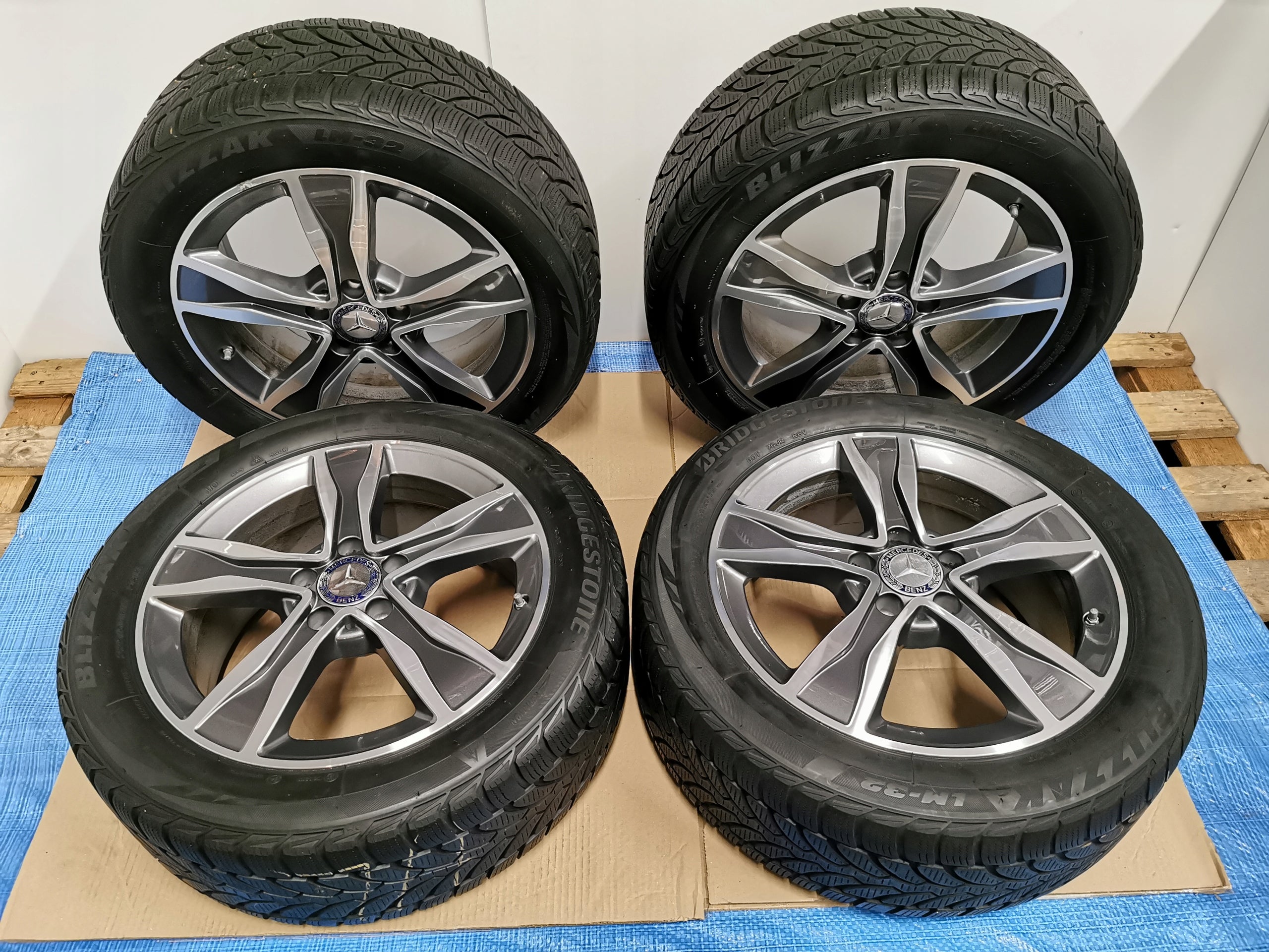 Alu Felge Mercedes-Benz 205 W205 Aluminum rim 17 Zoll 7.0J 5x112 48,5ET