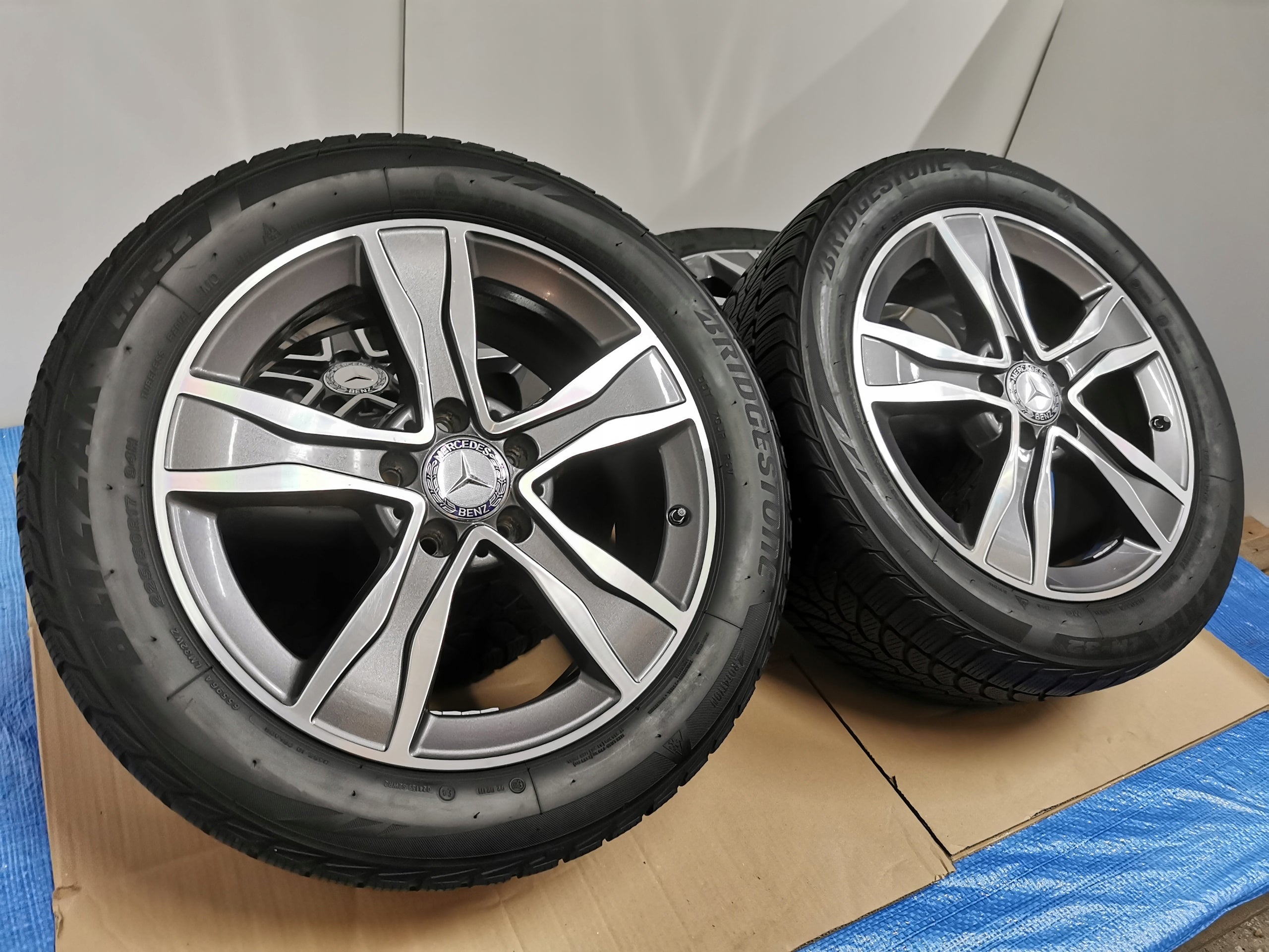 Alu Felge Mercedes-Benz 205 W205 Aluminum rim 17 Zoll 7.0J 5x112 48,5ET