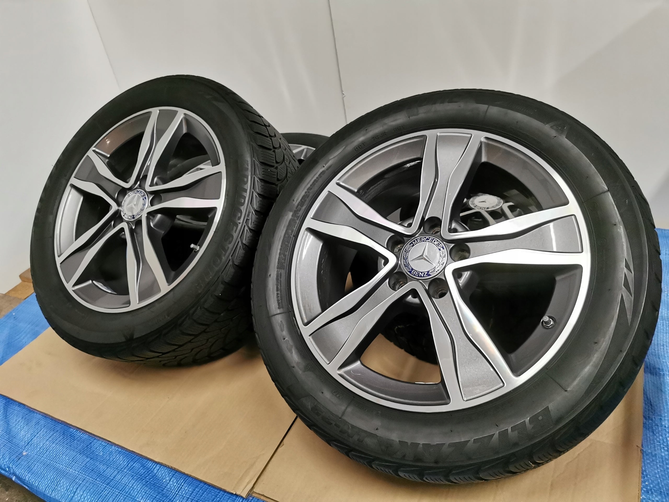 Alu Felge Mercedes-Benz 205 W205 Aluminum rim 17 Zoll 7.0J 5x112 48,5ET