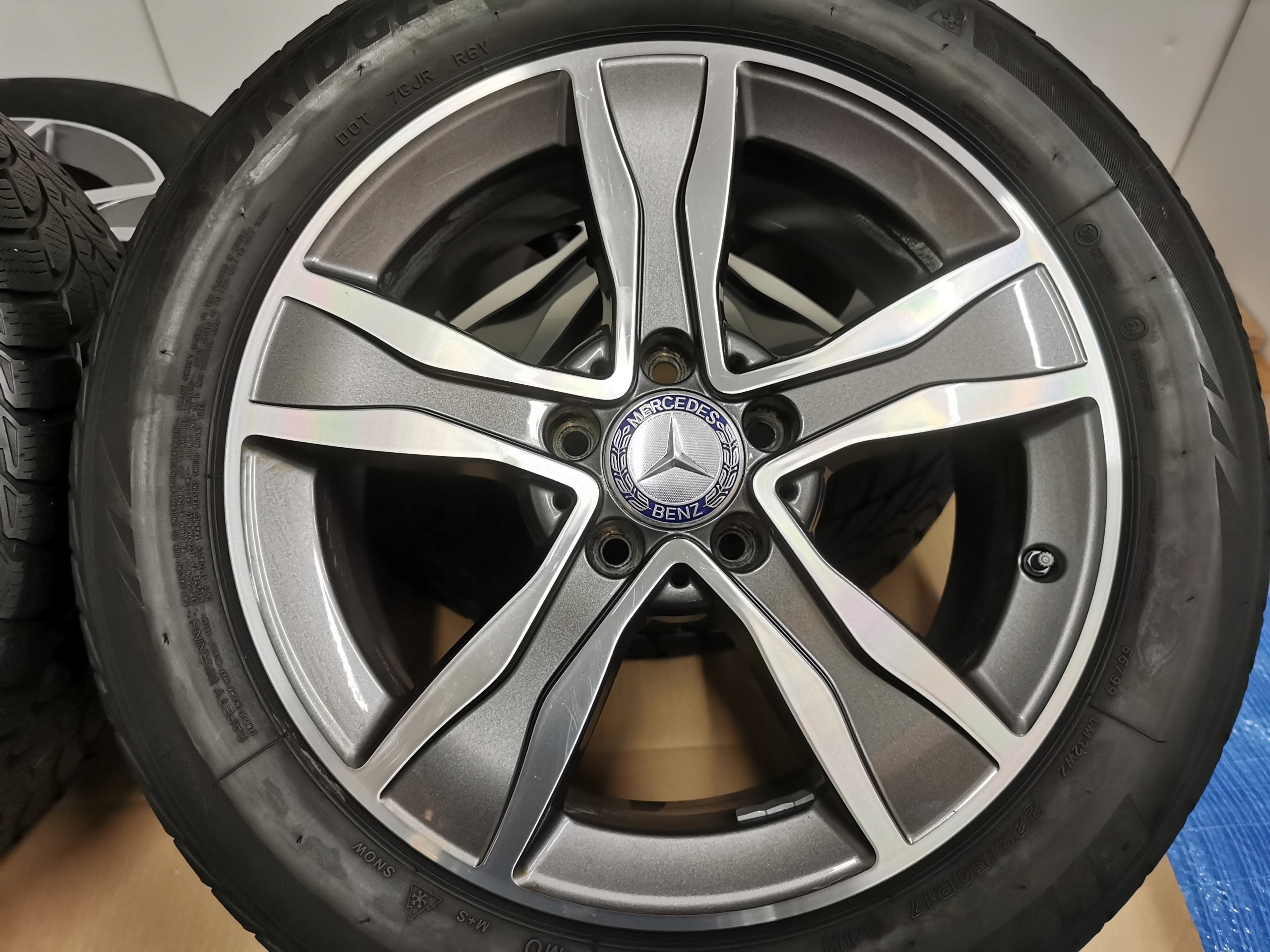 Alu Felge Mercedes-Benz 205 W205 Aluminum rim 17 Zoll 7.0J 5x112 48,5ET