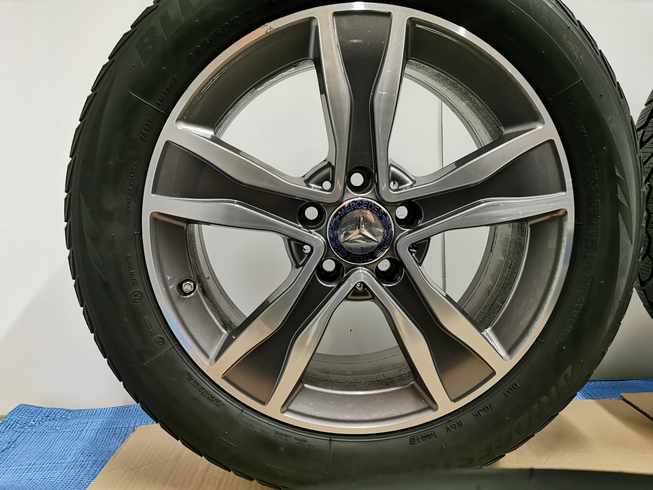 Alu Felge Mercedes-Benz 205 W205 Aluminum rim 17 Zoll 7.0J 5x112 48,5ET