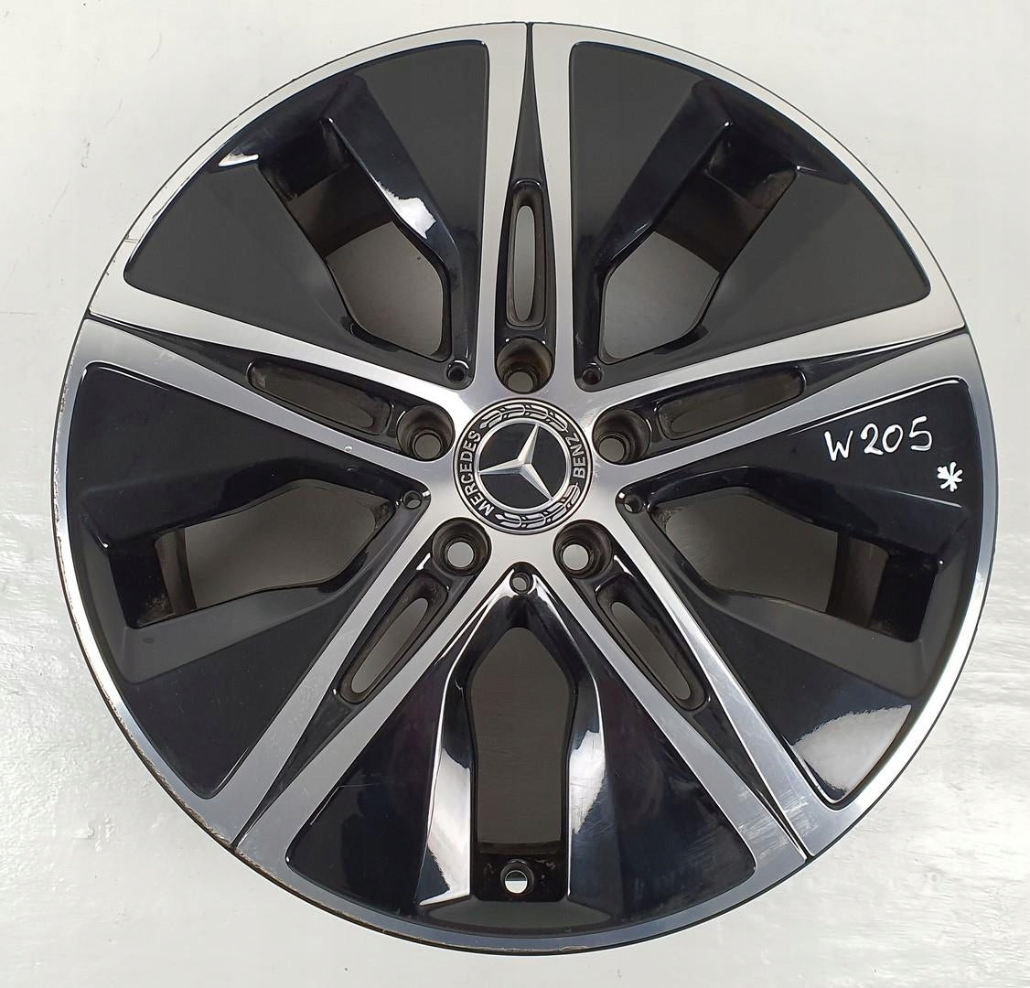 1x aluminum rim Mercedes-Benz 205 W205 Aluminum rim 18 inch 7.5J 5x112 44ET 