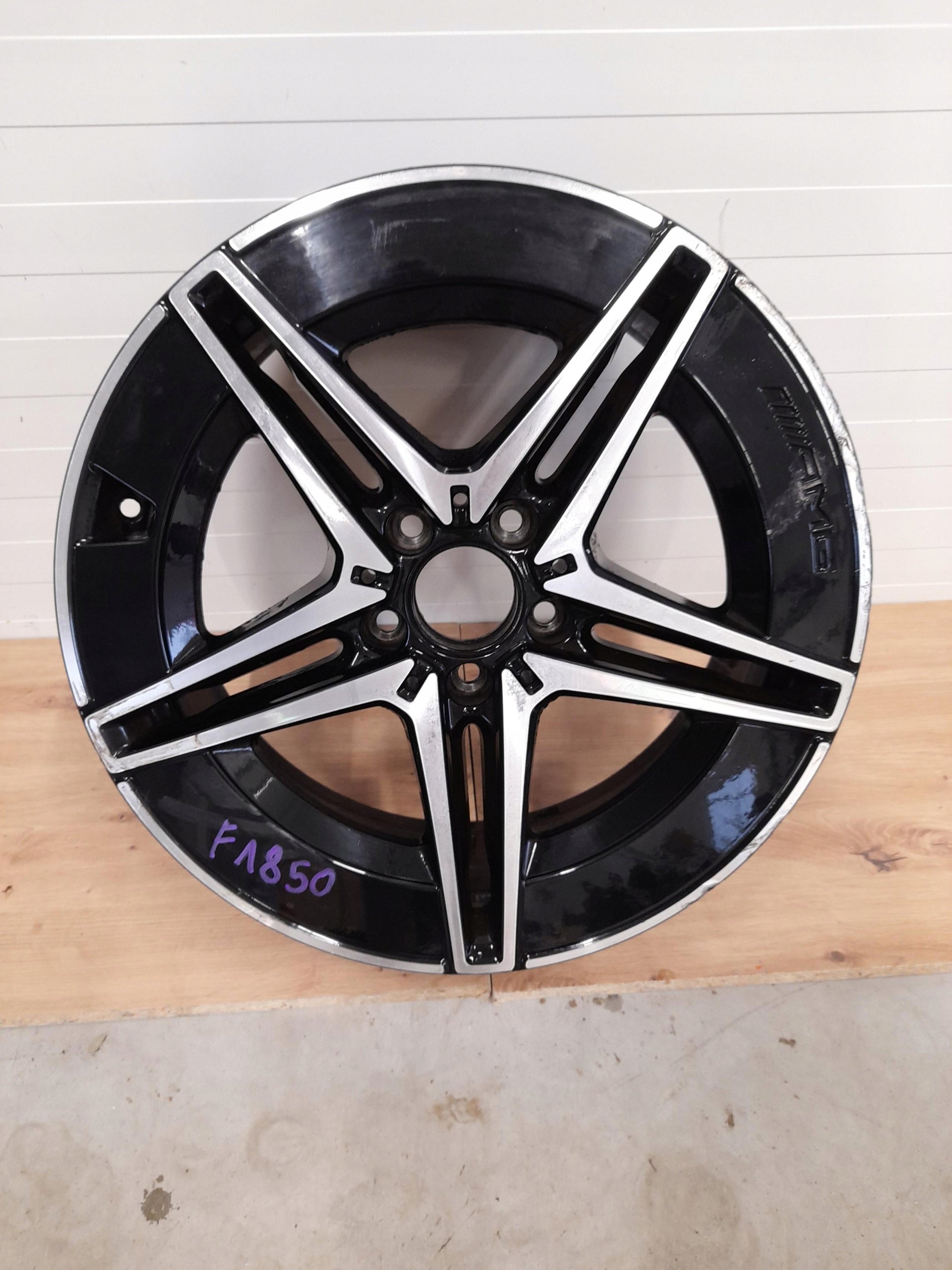 1x aluminum rim Mercedes-Benz W206 Aluminum rim 18 inch 7.5J 5x112 