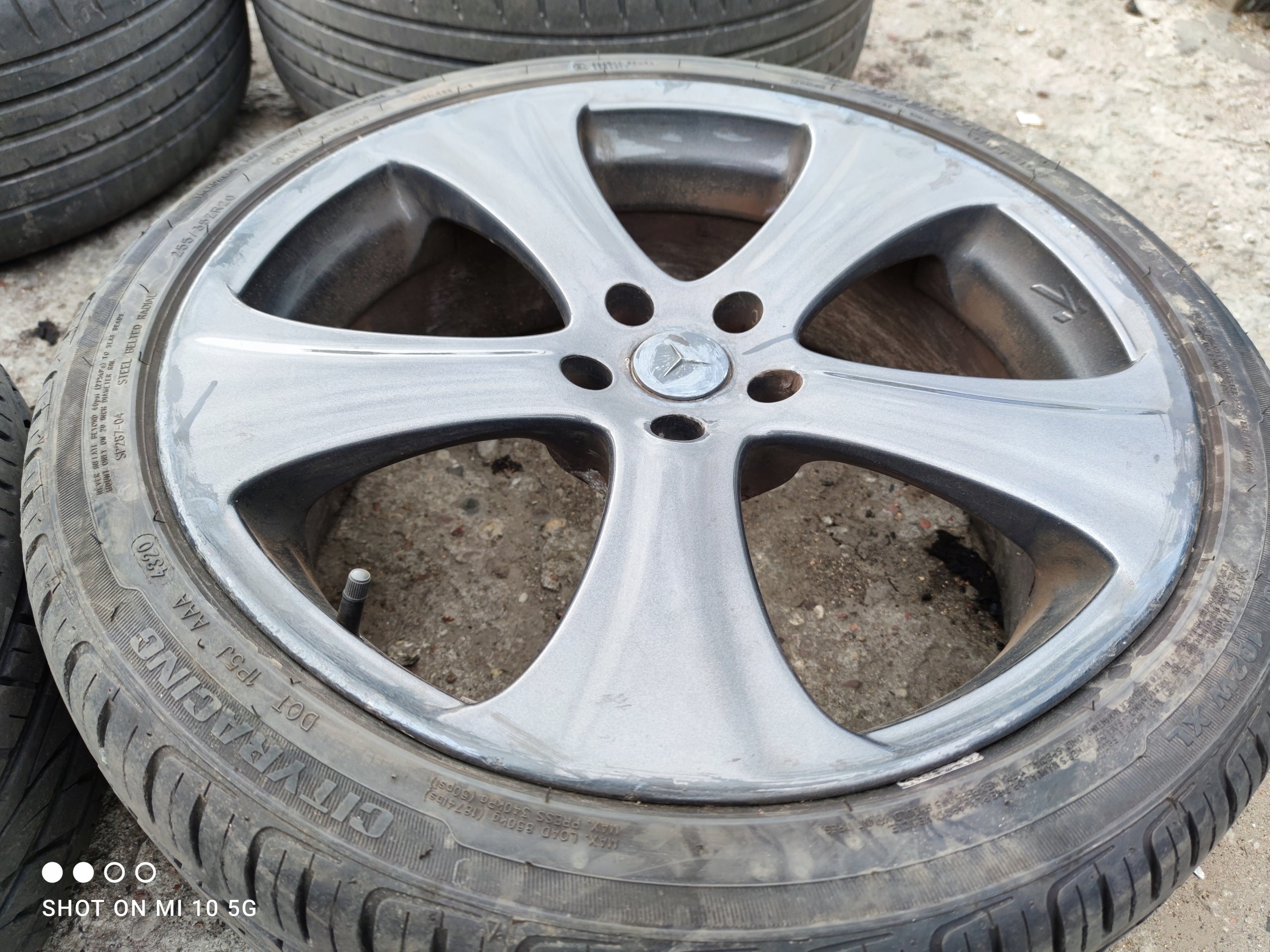 Alu Felge Mercedes-Benz W207 W221 W212 W216 Aluminum rim 20 Zoll 10.0J 5x112