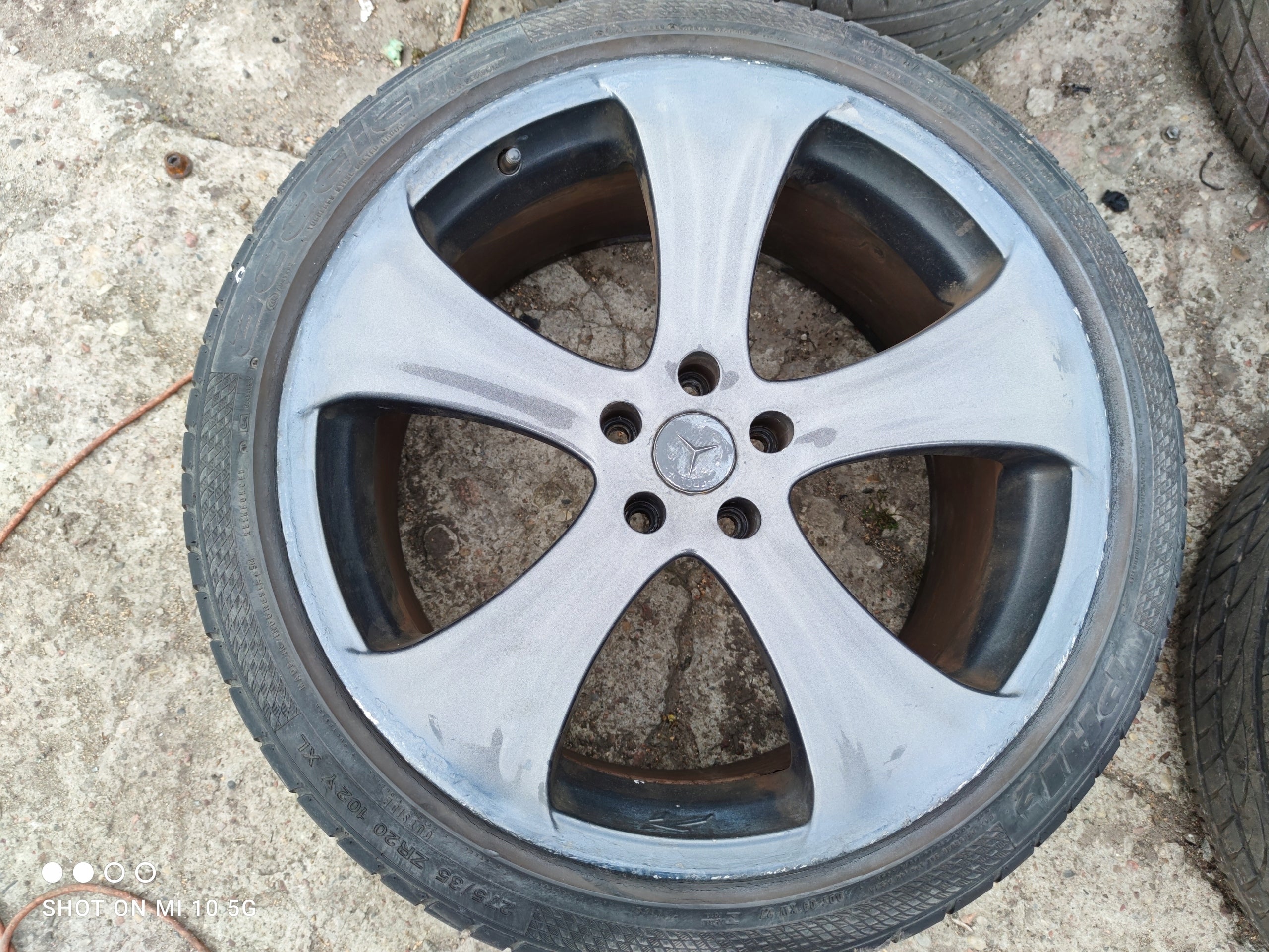 Alu Felge Mercedes-Benz W207 W221 W212 W216 Aluminum rim 20 Zoll 10.0J 5x112