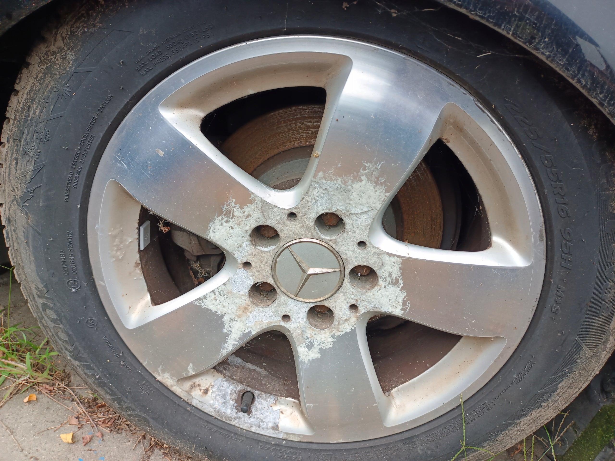 Alu Felge Mercedes-Benz W211 Aluminum rim 16 Zoll 6.5J 5x112