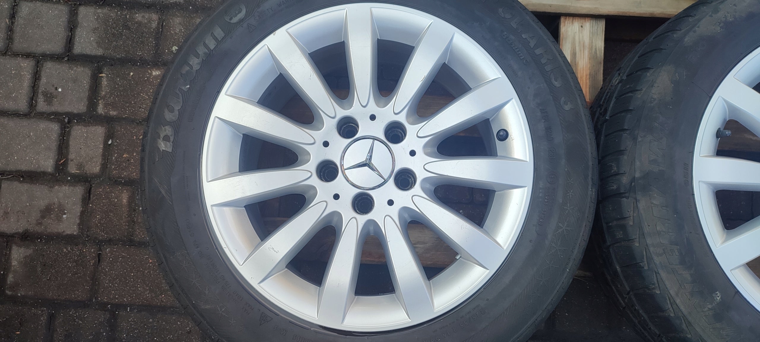 Alu Felge Mercedes-Benz W211 Aluminum rim 16 Zoll 7.5J 5x112 42ET A2114015702